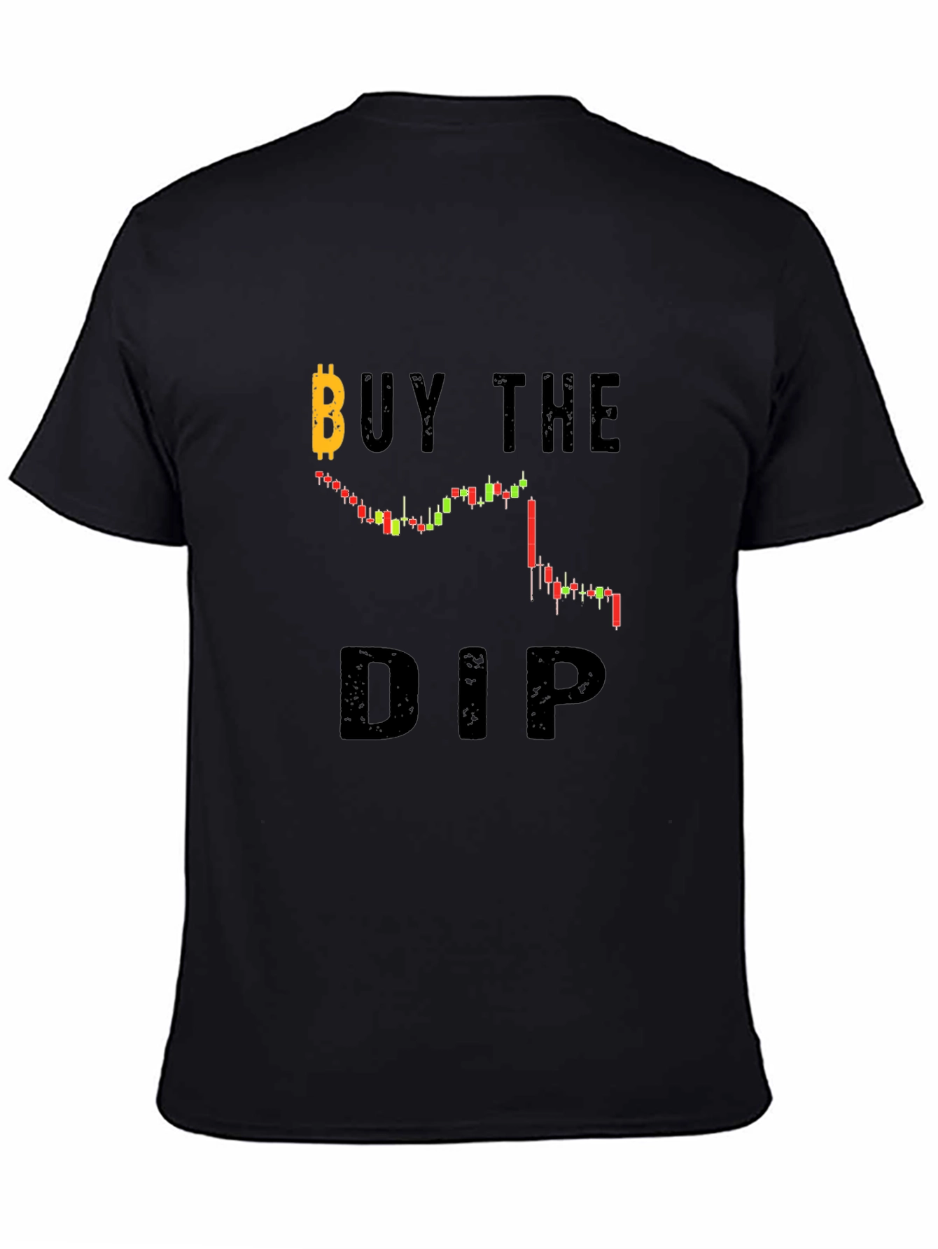 Buy The Dip Bitcoin Graphic T-Shirt