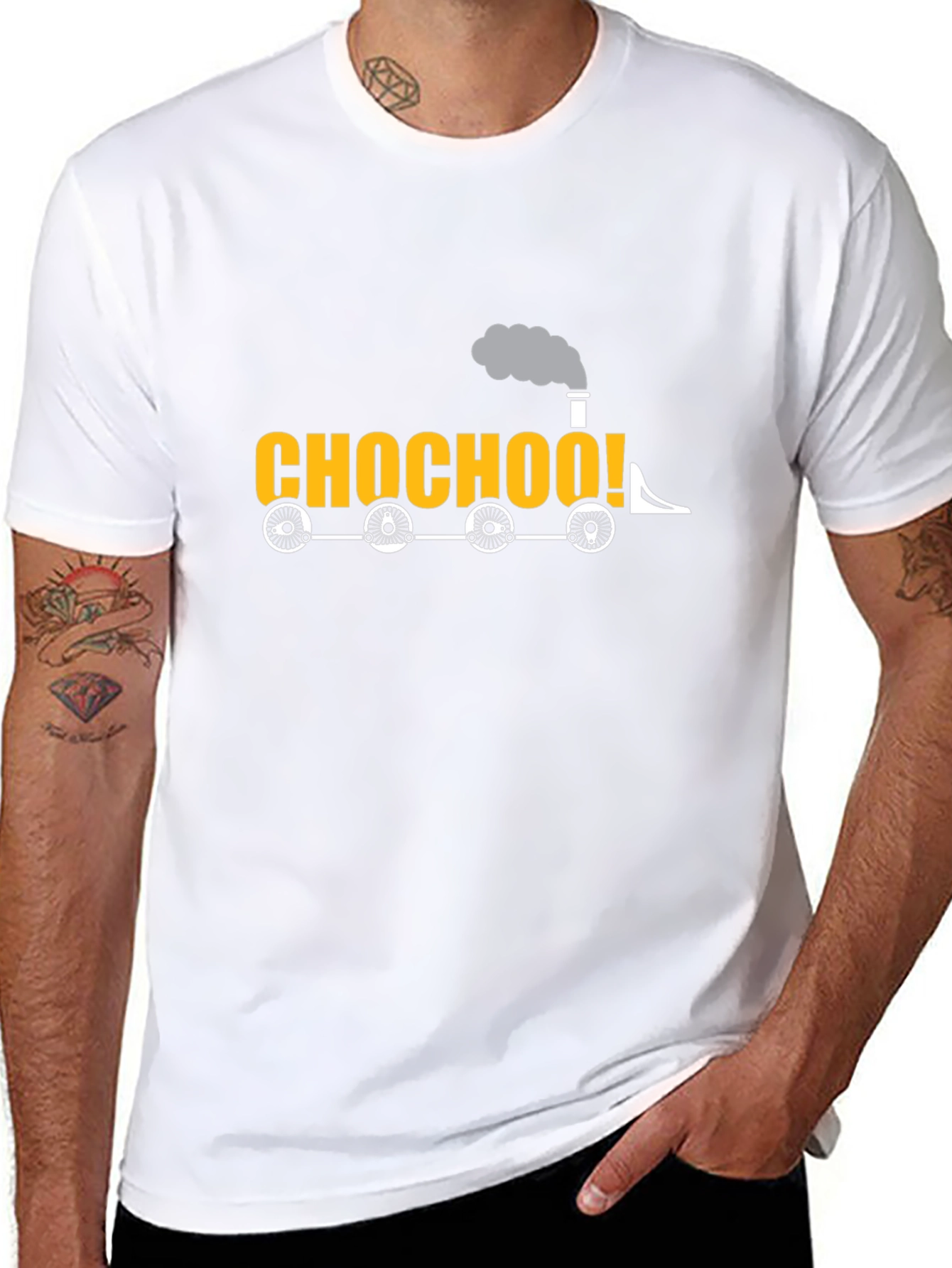 Chochoo Train Graphic Tee - Fun & Unique Design