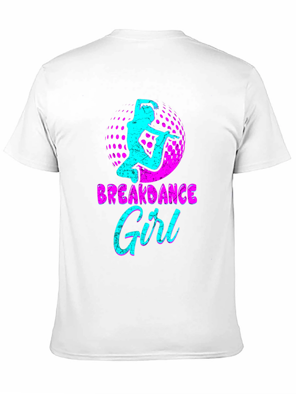 Breakdance Girl Graphic Tee - Black T-Shirt