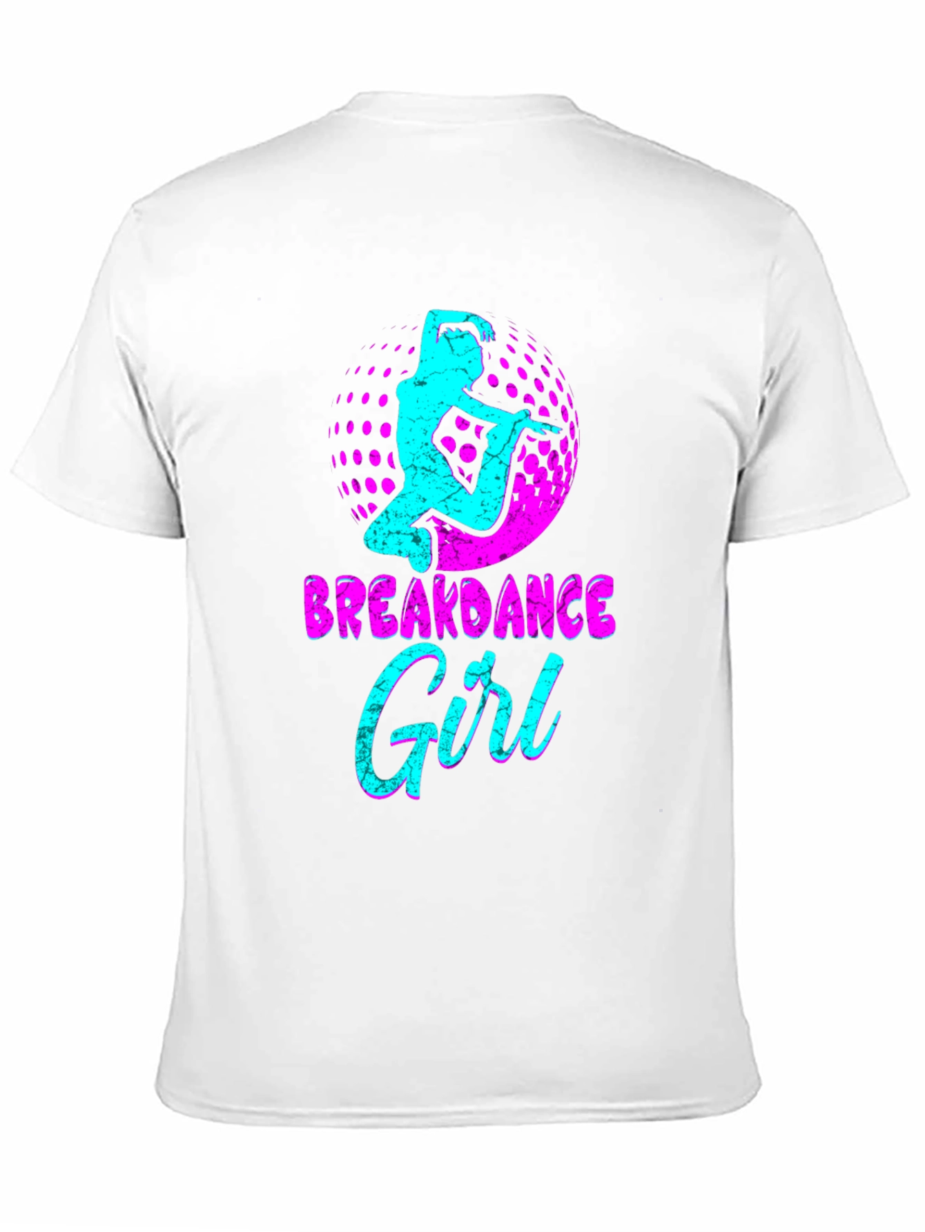 Breakdance Girl Graphic Tee - Black T-Shirt