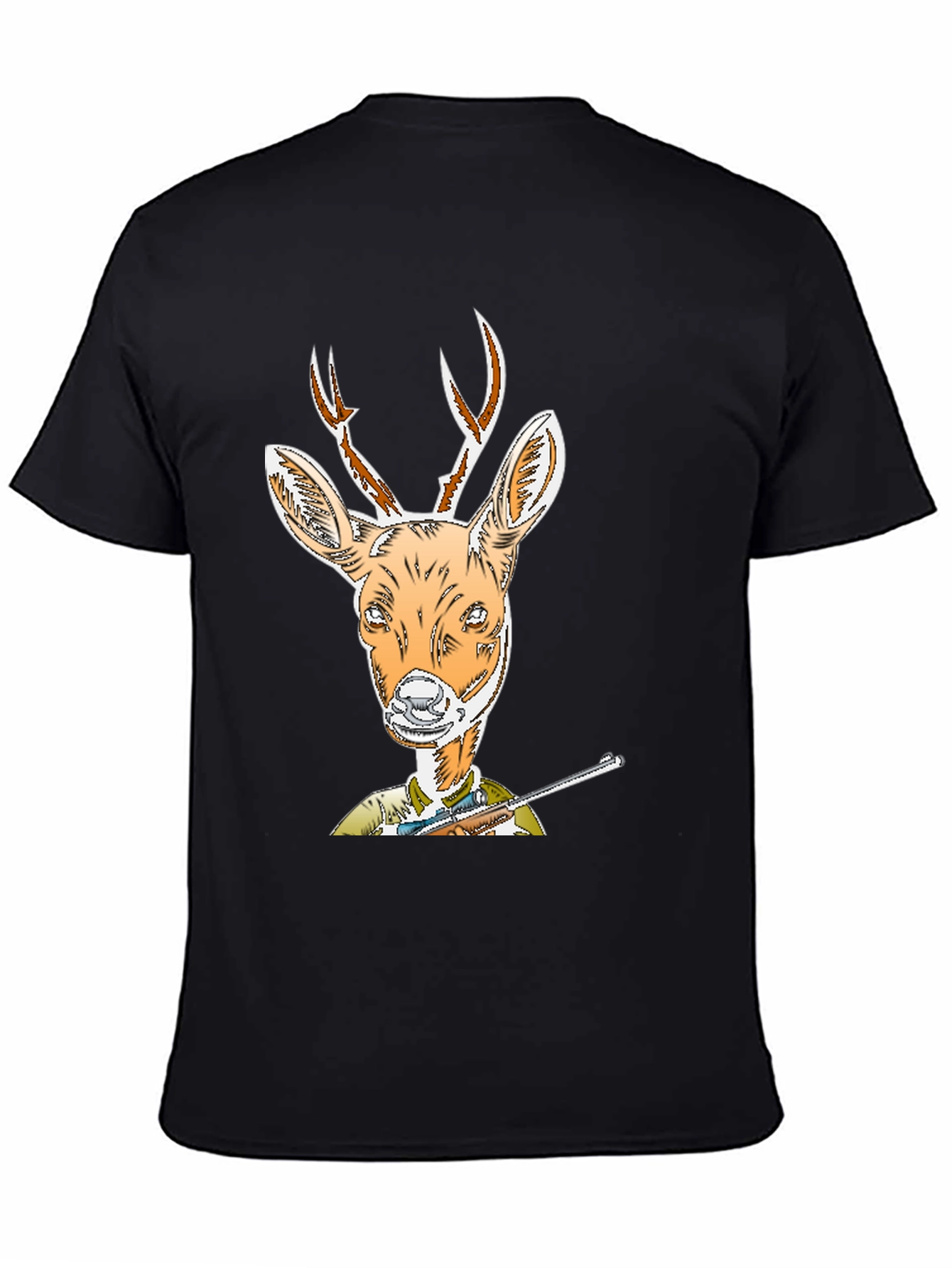 Deer Hunter T-Shirt Novelty Animal Tee