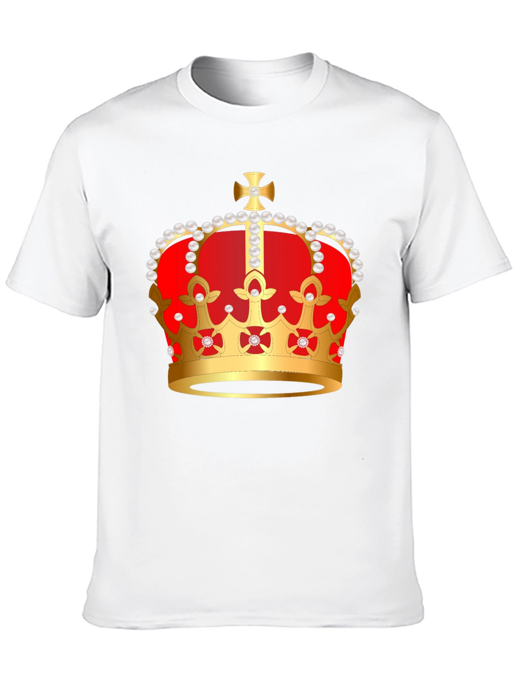 Royal Crown Graphic Tee - Black