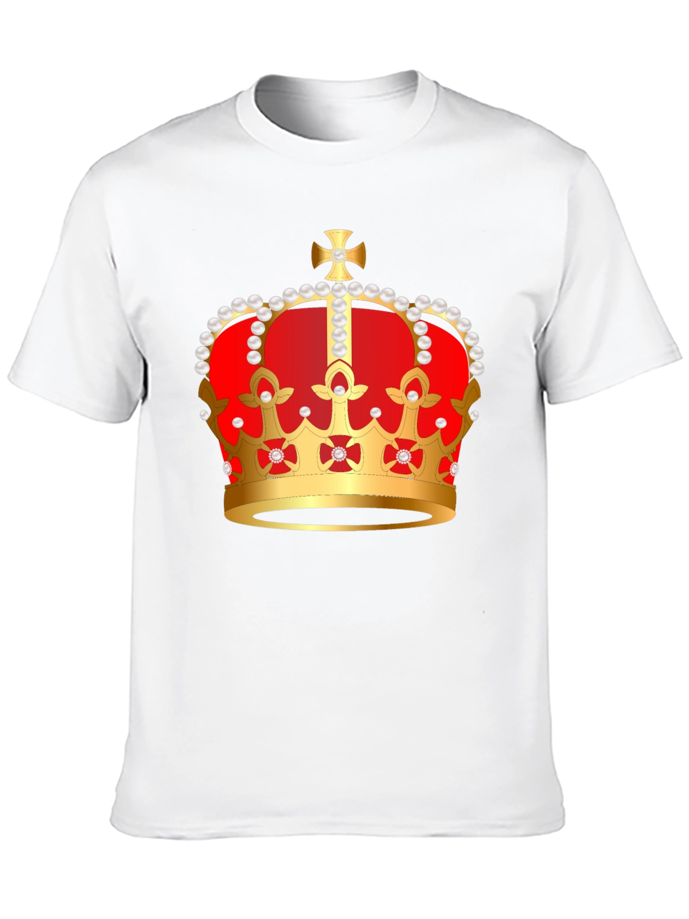 Royal Crown Graphic Tee - Black