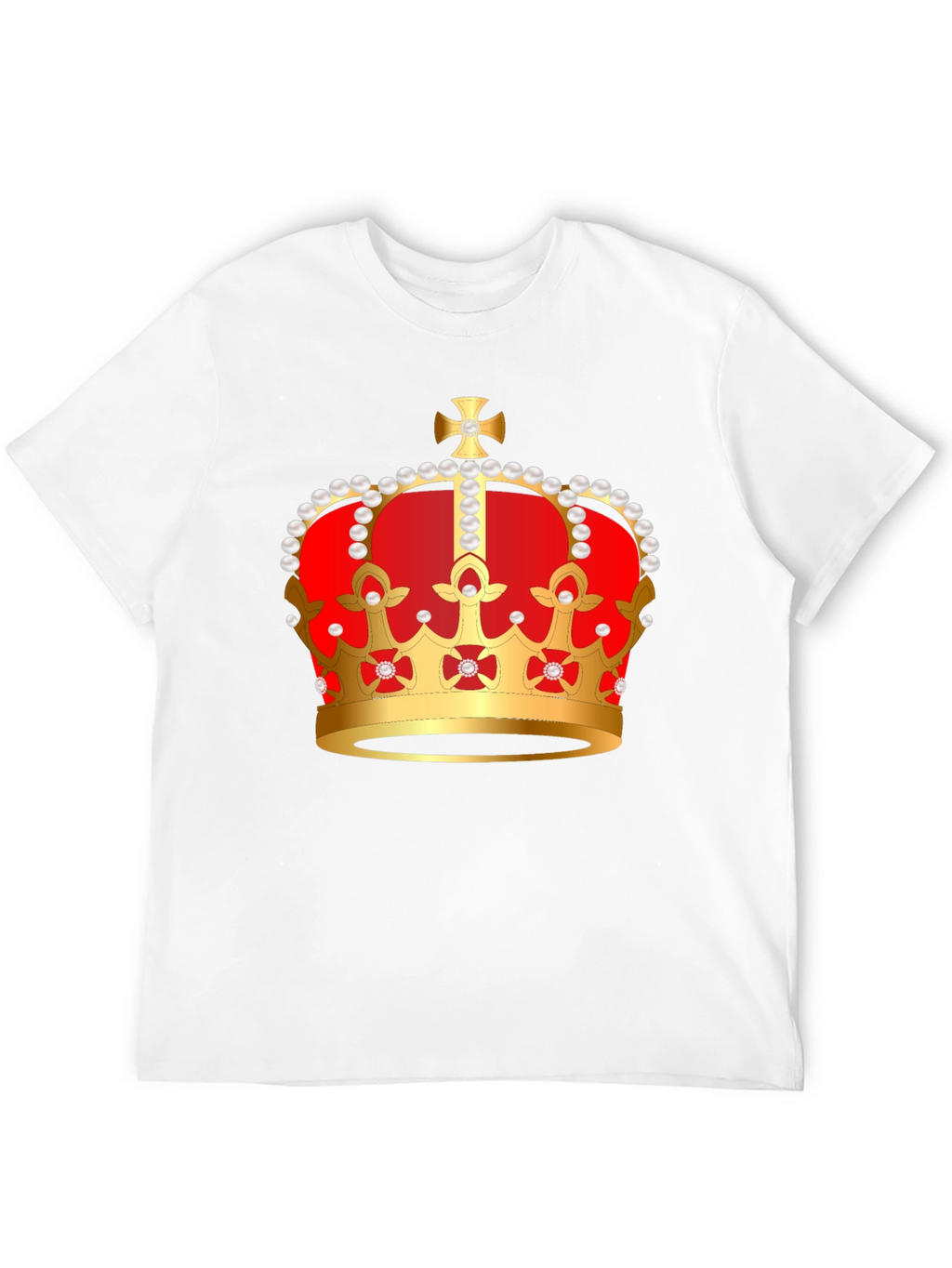 Royal Crown Graphic Tee - Black