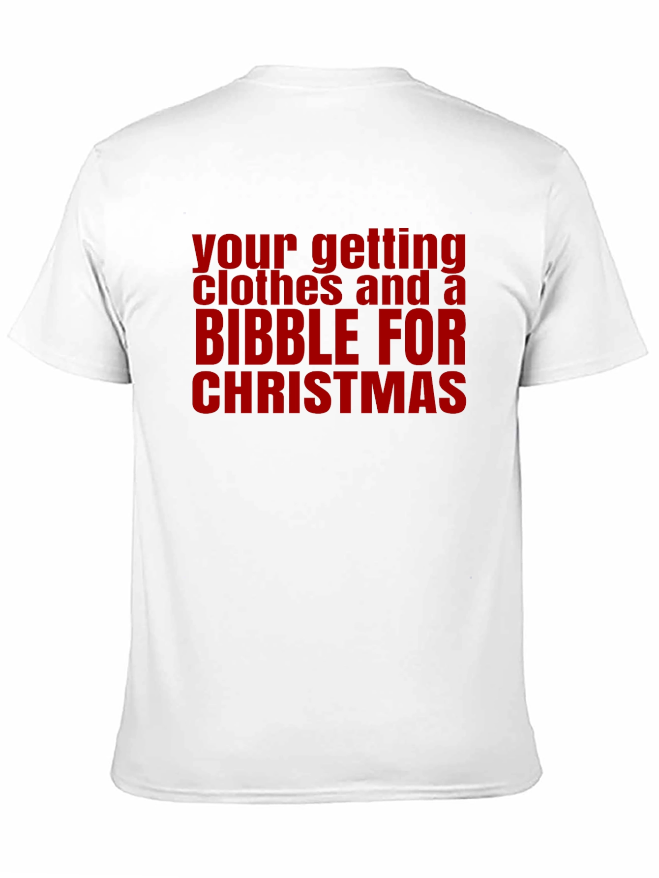 Funny Christmas Clothes and Bibble T-Shirt