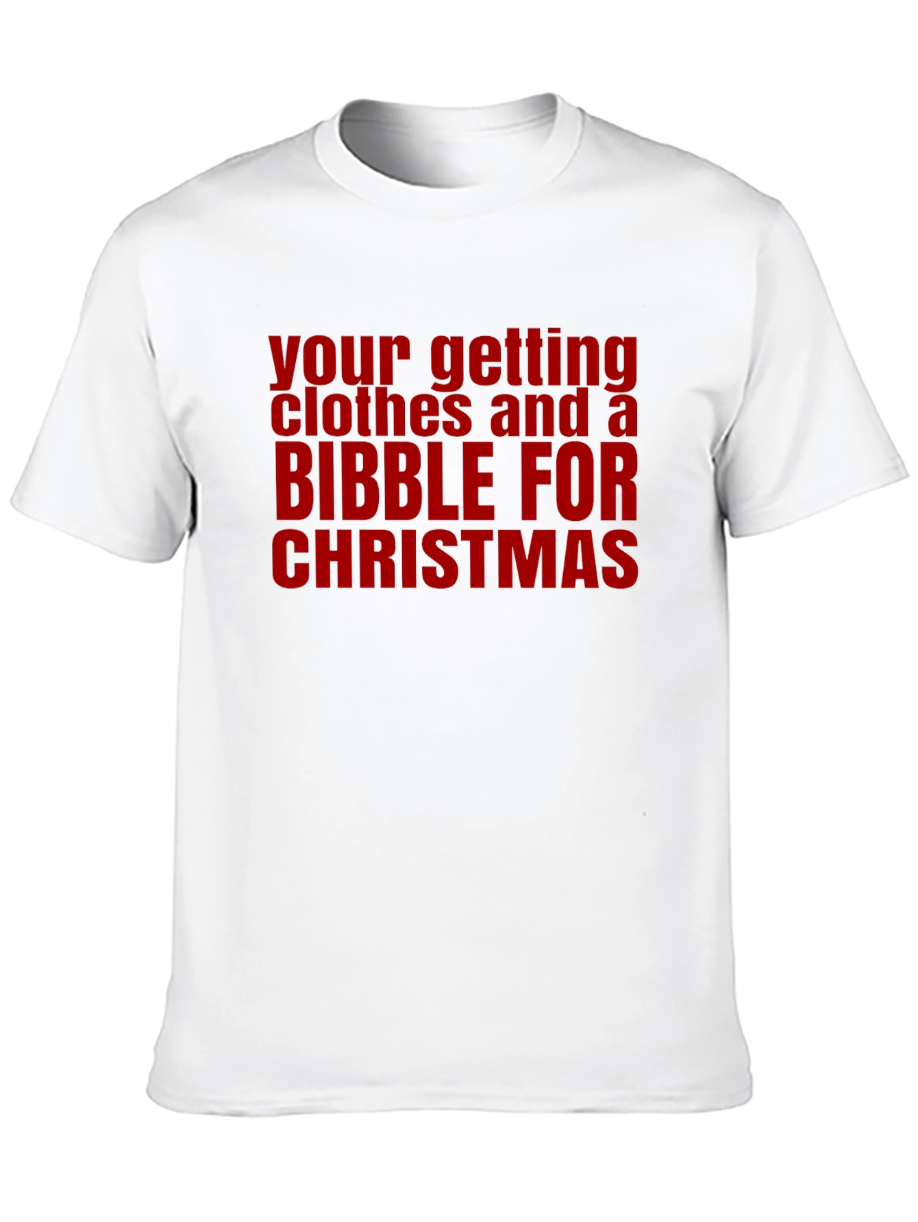 Funny Christmas Clothes and Bibble T-Shirt