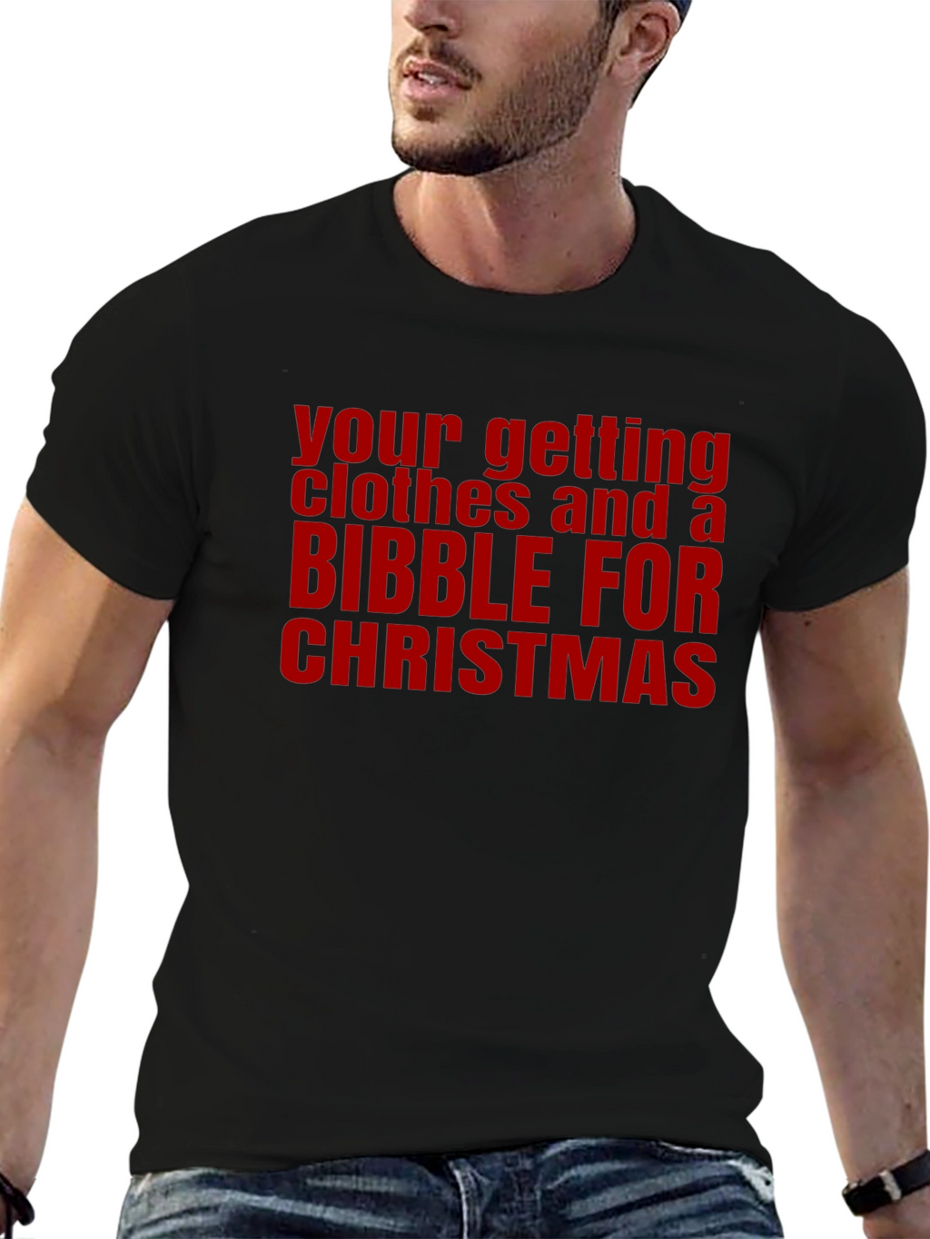 Funny Christmas Clothes and Bibble T-Shirt