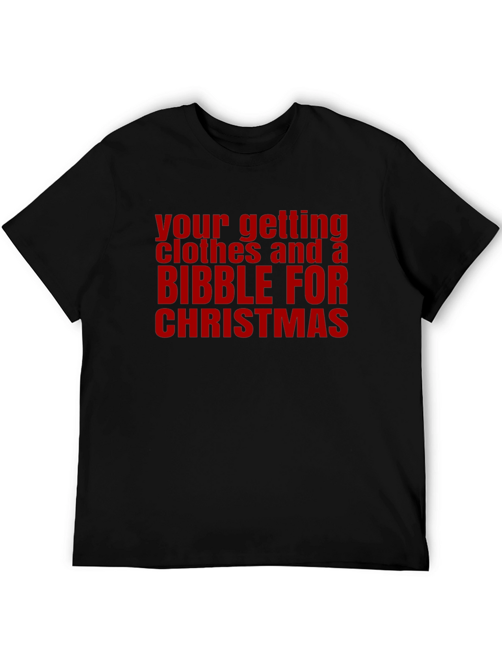 Funny Christmas Clothes and Bibble T-Shirt