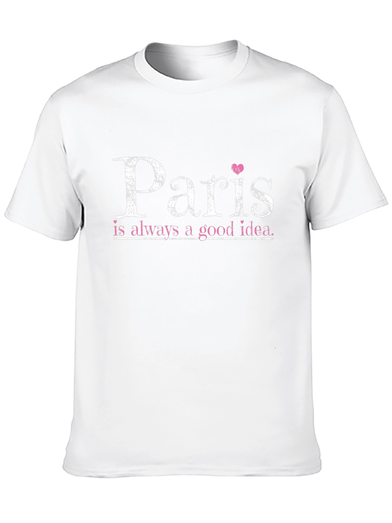 Paris is Always a Good Idea T-Shirt - Black