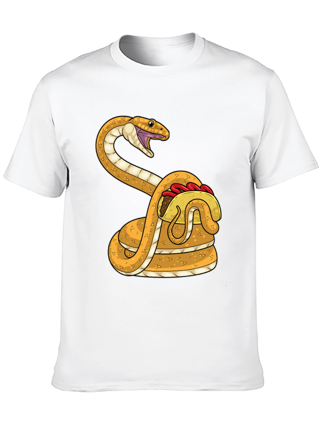 Snake Taco T-Shirt - Funny Graphic Tee