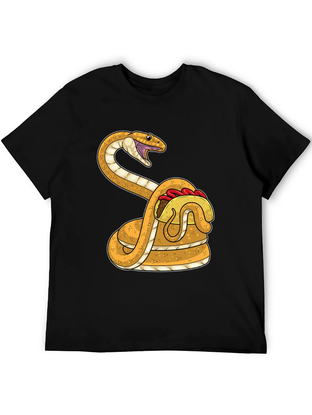 Snake Taco T-Shirt - Funny Graphic Tee