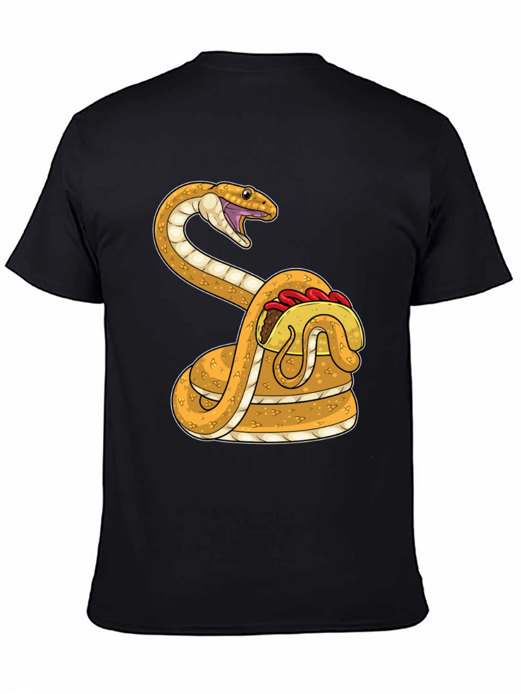 Snake Taco T-Shirt - Funny Graphic Tee