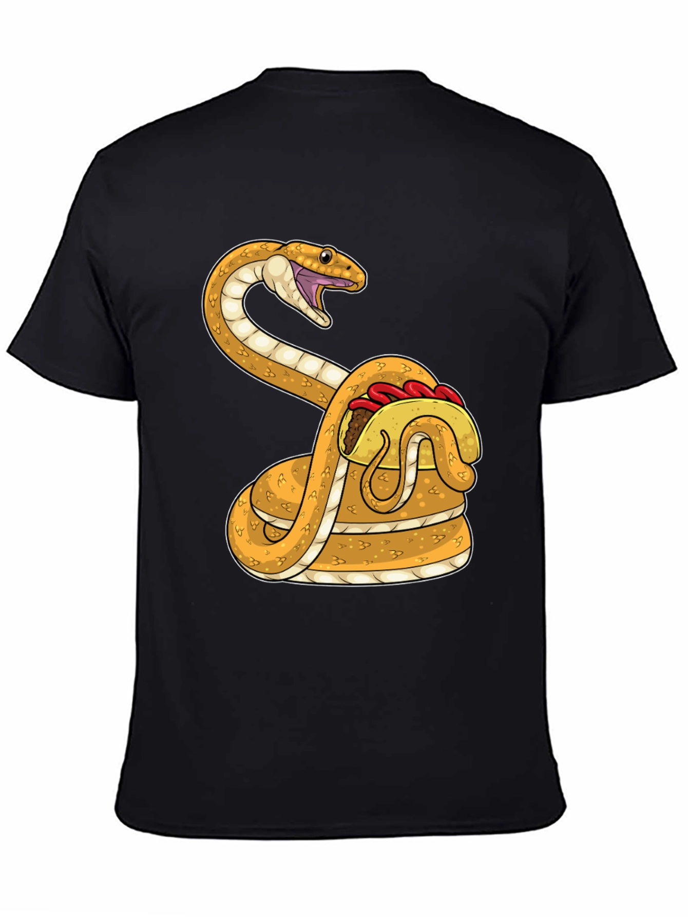 Snake Taco T-Shirt - Funny Graphic Tee