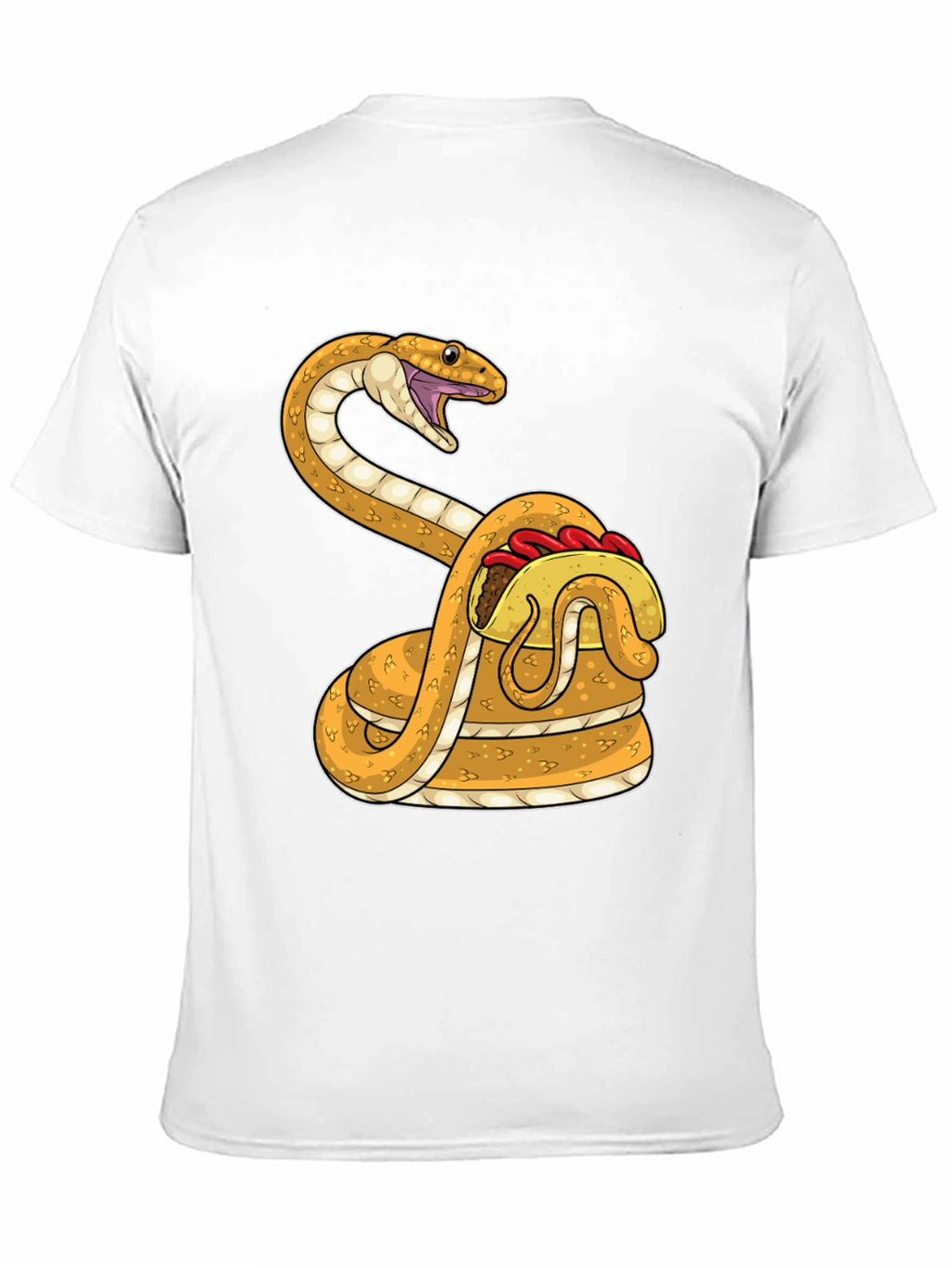 Snake Taco T-Shirt - Funny Graphic Tee