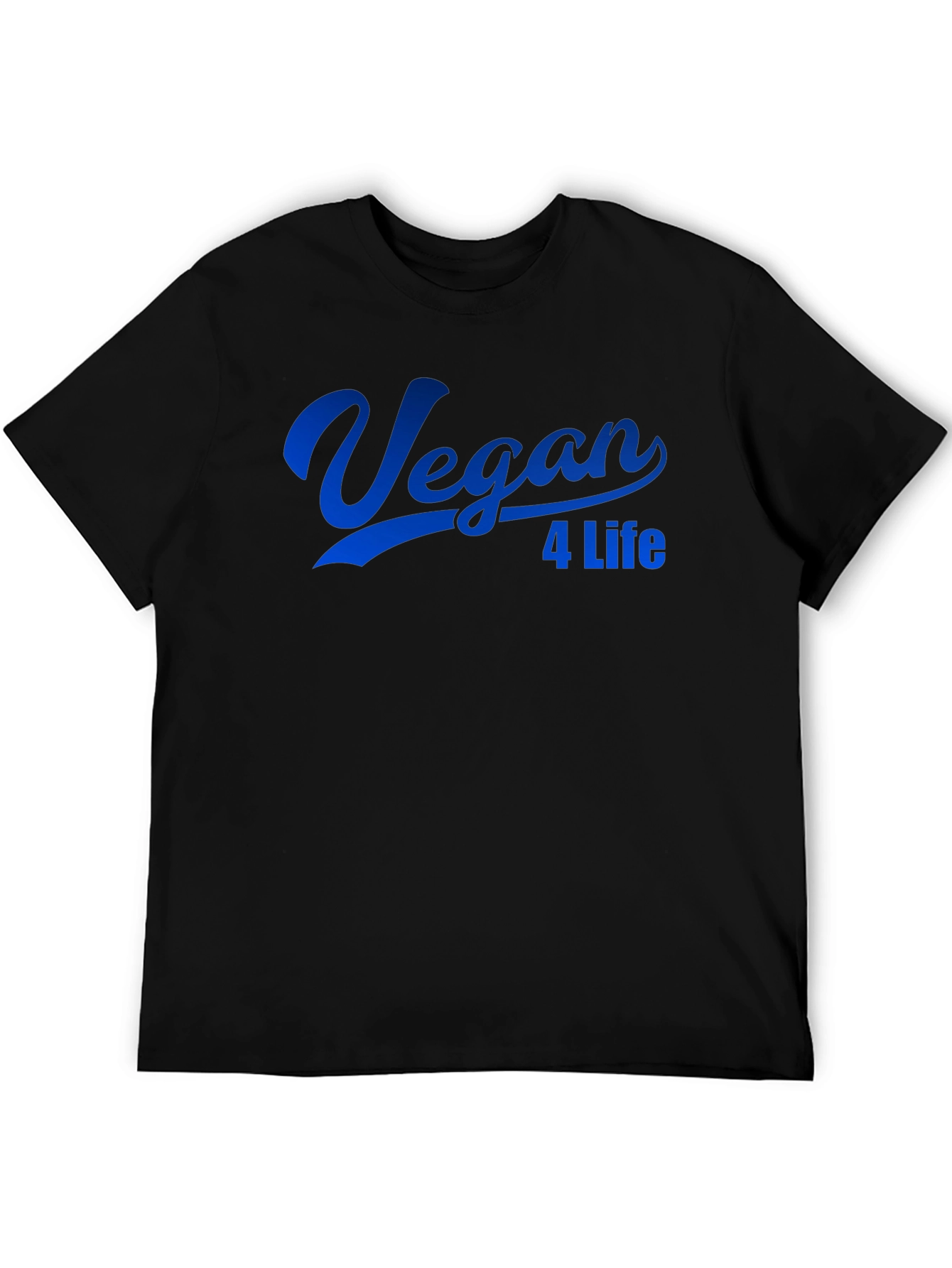Vegan 4 Life T-Shirt - Classic Crew Neck Tee