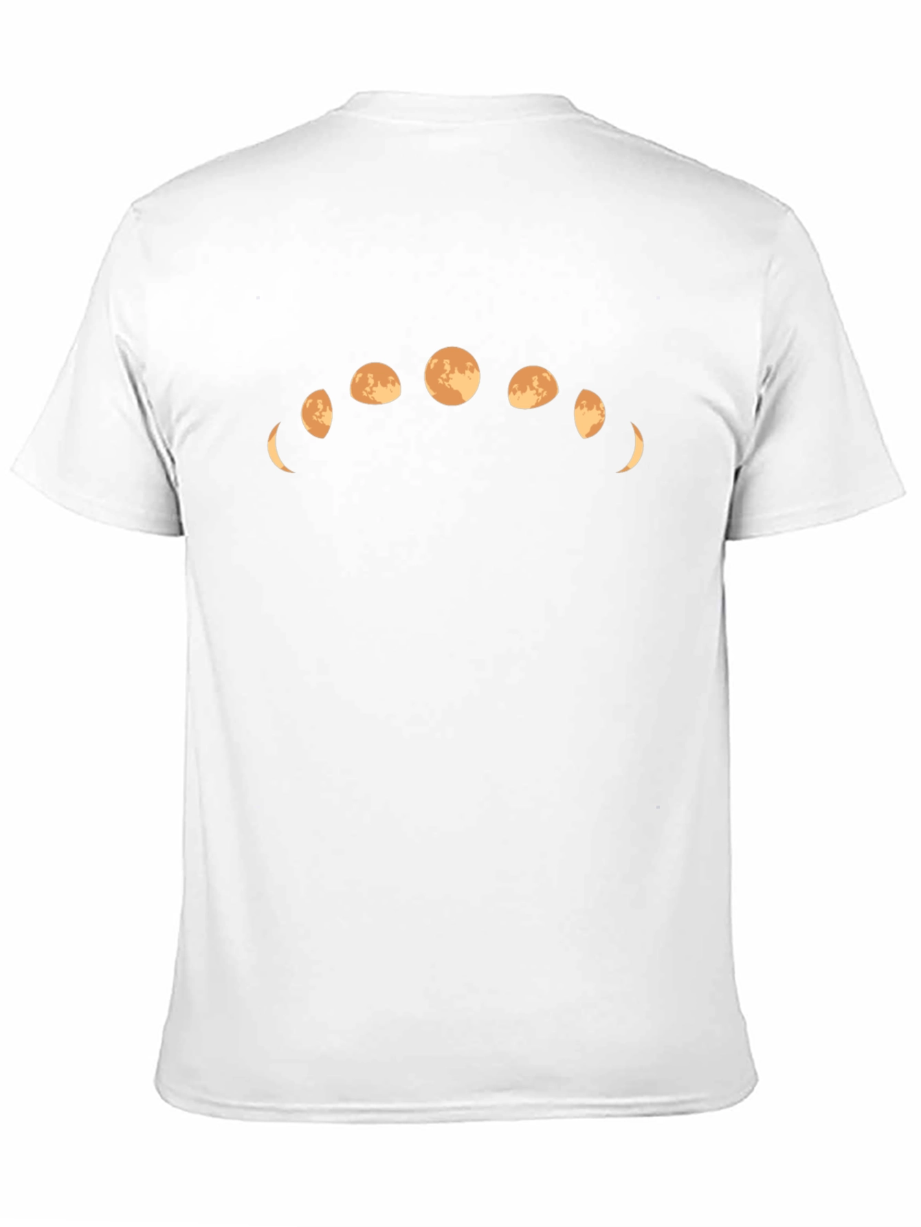 Lunar Phases Graphic Tee - Soft Cotton Blend Stylish Casual Wear