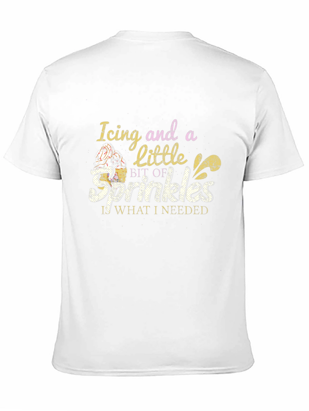 Icing and Sprinkles T-Shirt - Sweet Treat Design