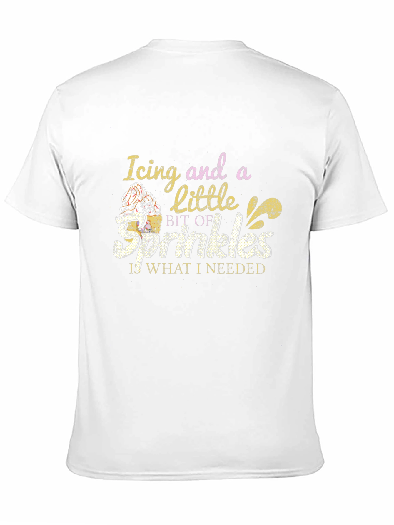 Icing and Sprinkles T-Shirt - Sweet Treat Design