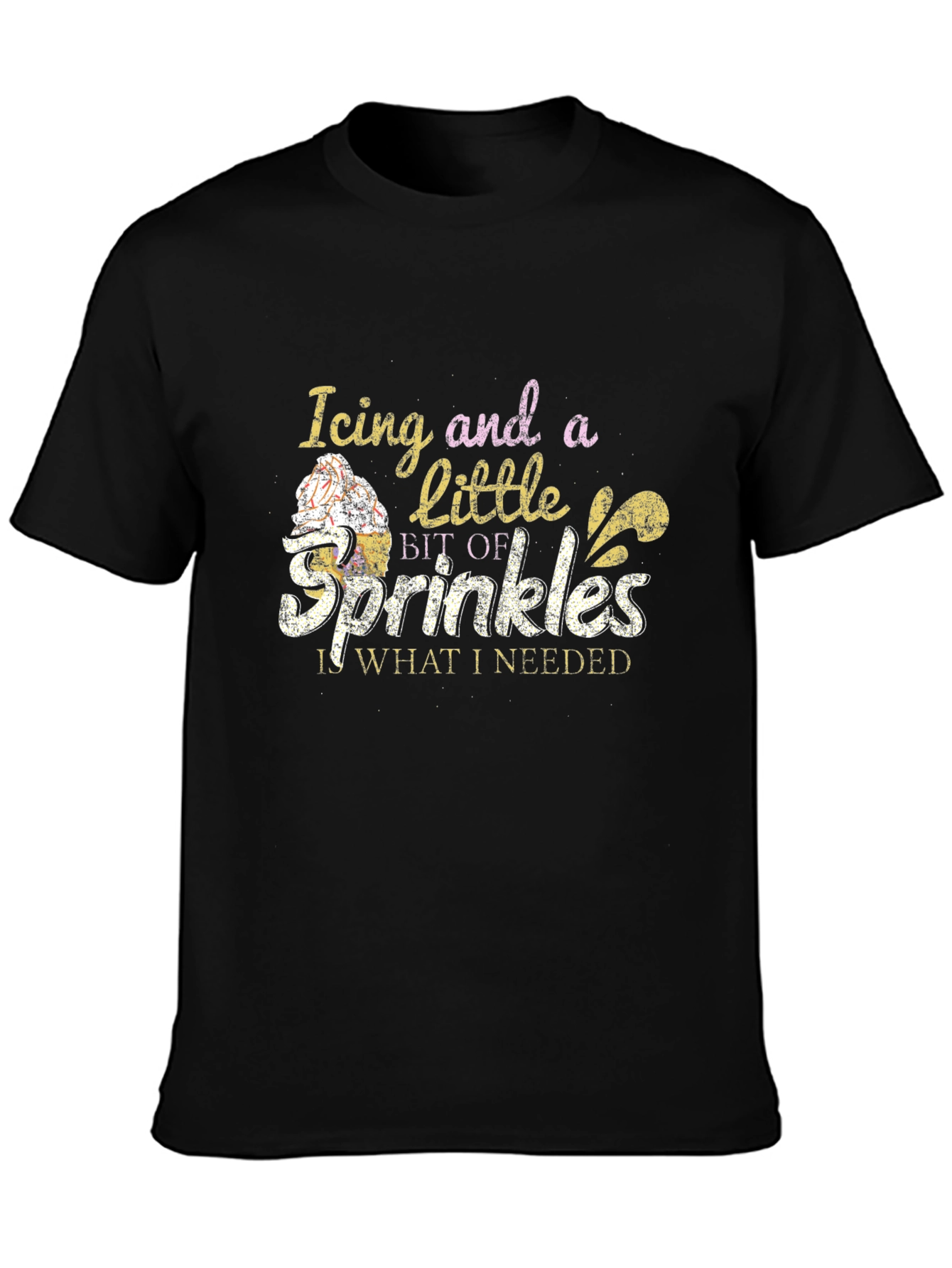 Icing and Sprinkles T-Shirt - Sweet Treat Design
