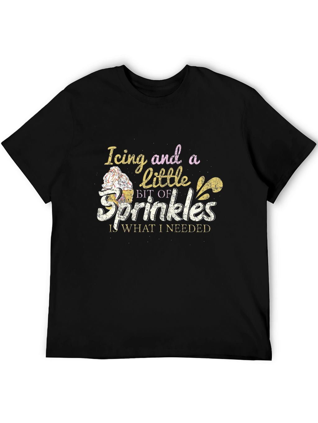 Icing and Sprinkles T-Shirt - Sweet Treat Design