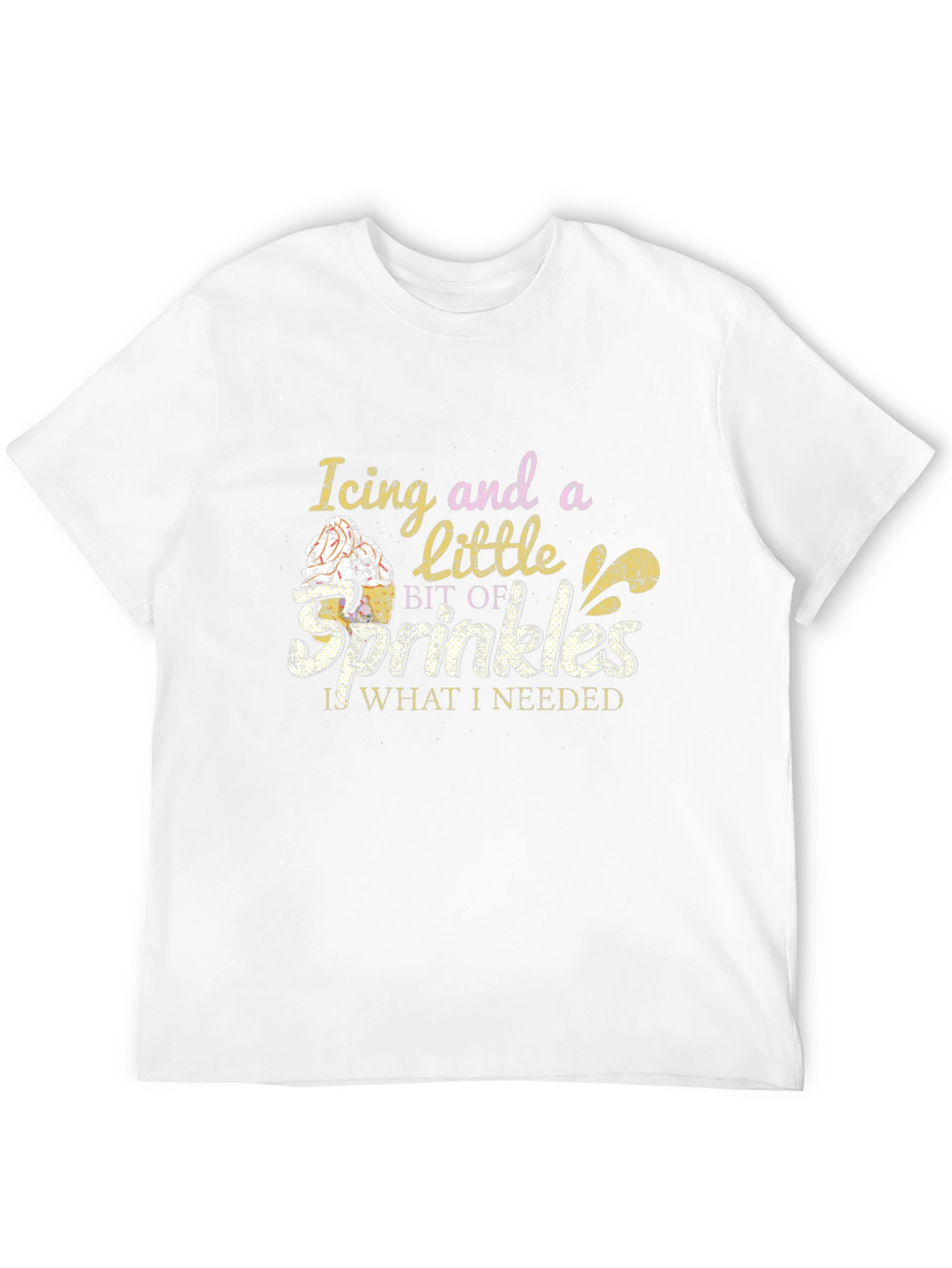 Icing and Sprinkles T-Shirt - Sweet Treat Design