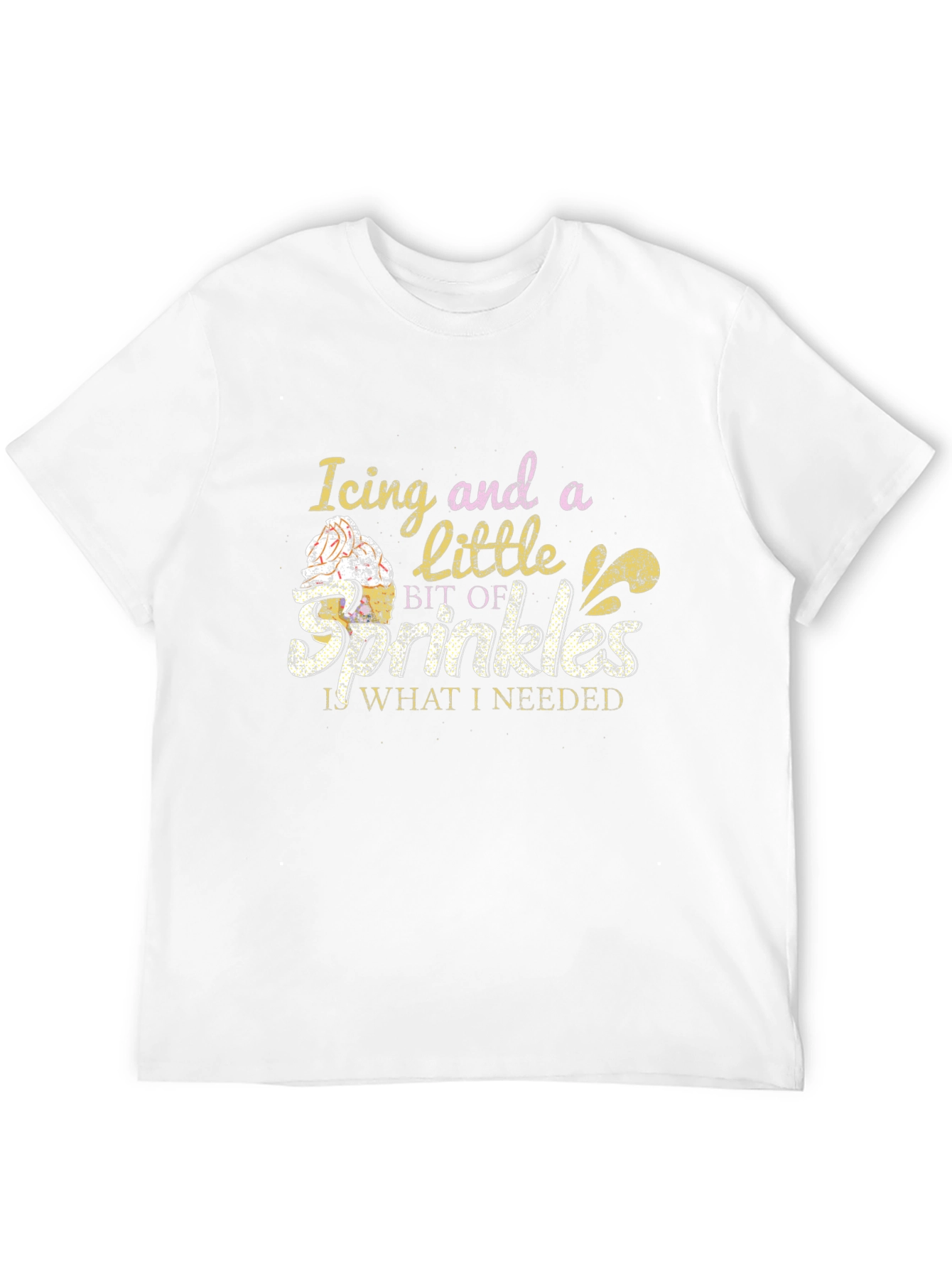 Icing and Sprinkles T-Shirt - Sweet Treat Design