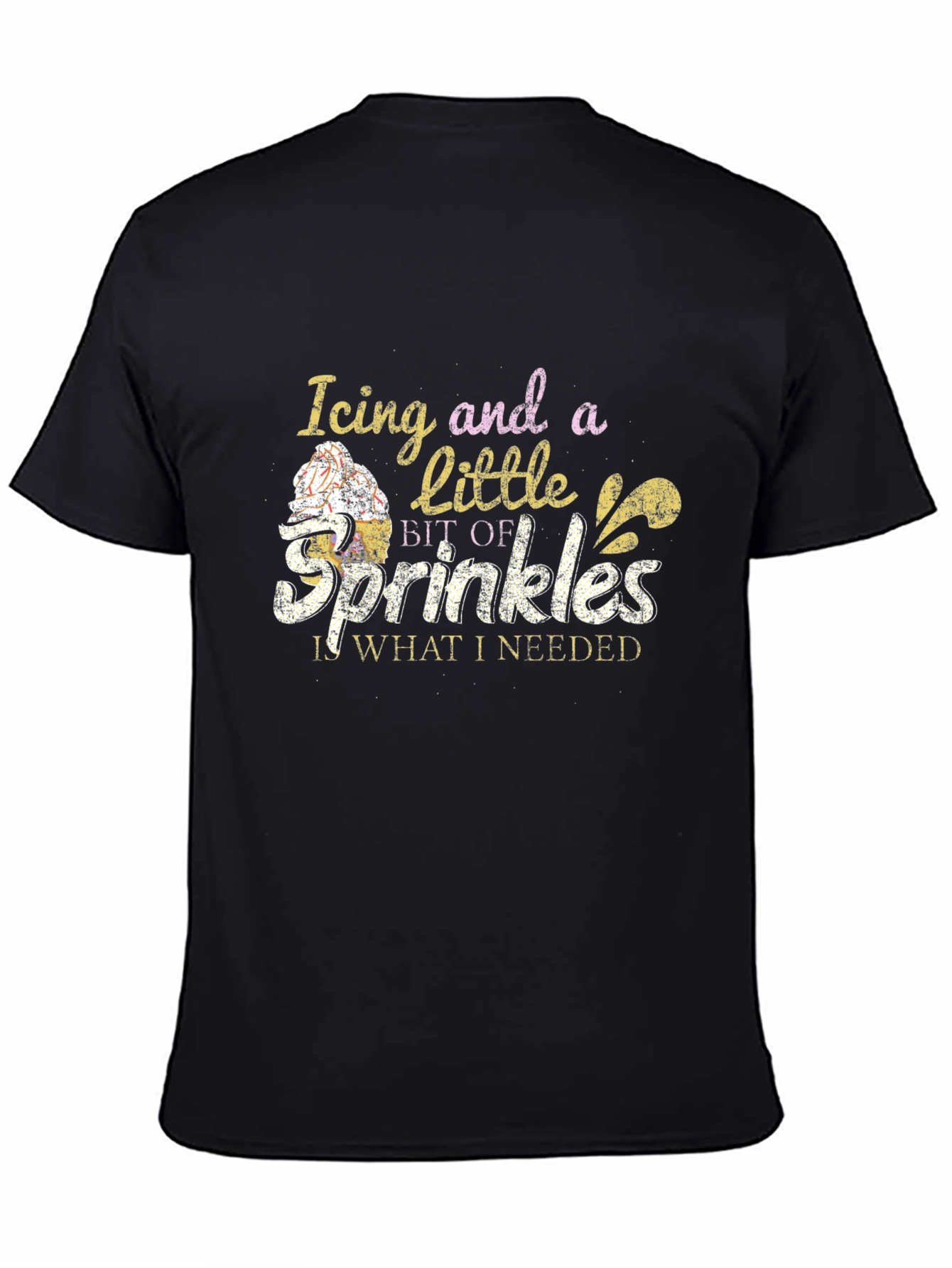 Icing and Sprinkles T-Shirt - Sweet Treat Design