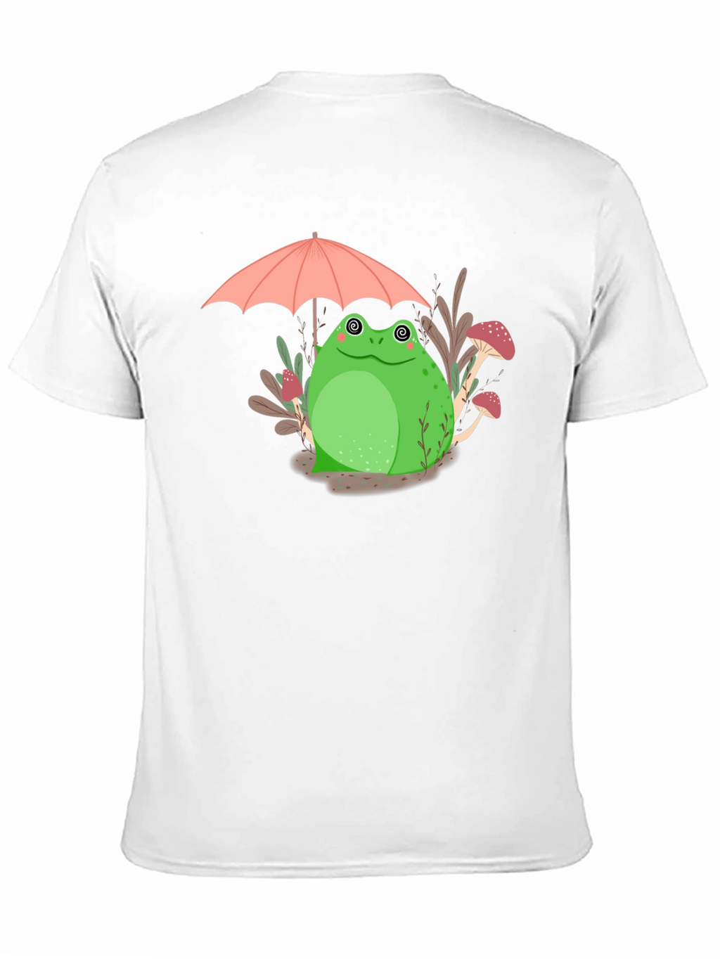 Frog Under Umbrella Graphic Tee