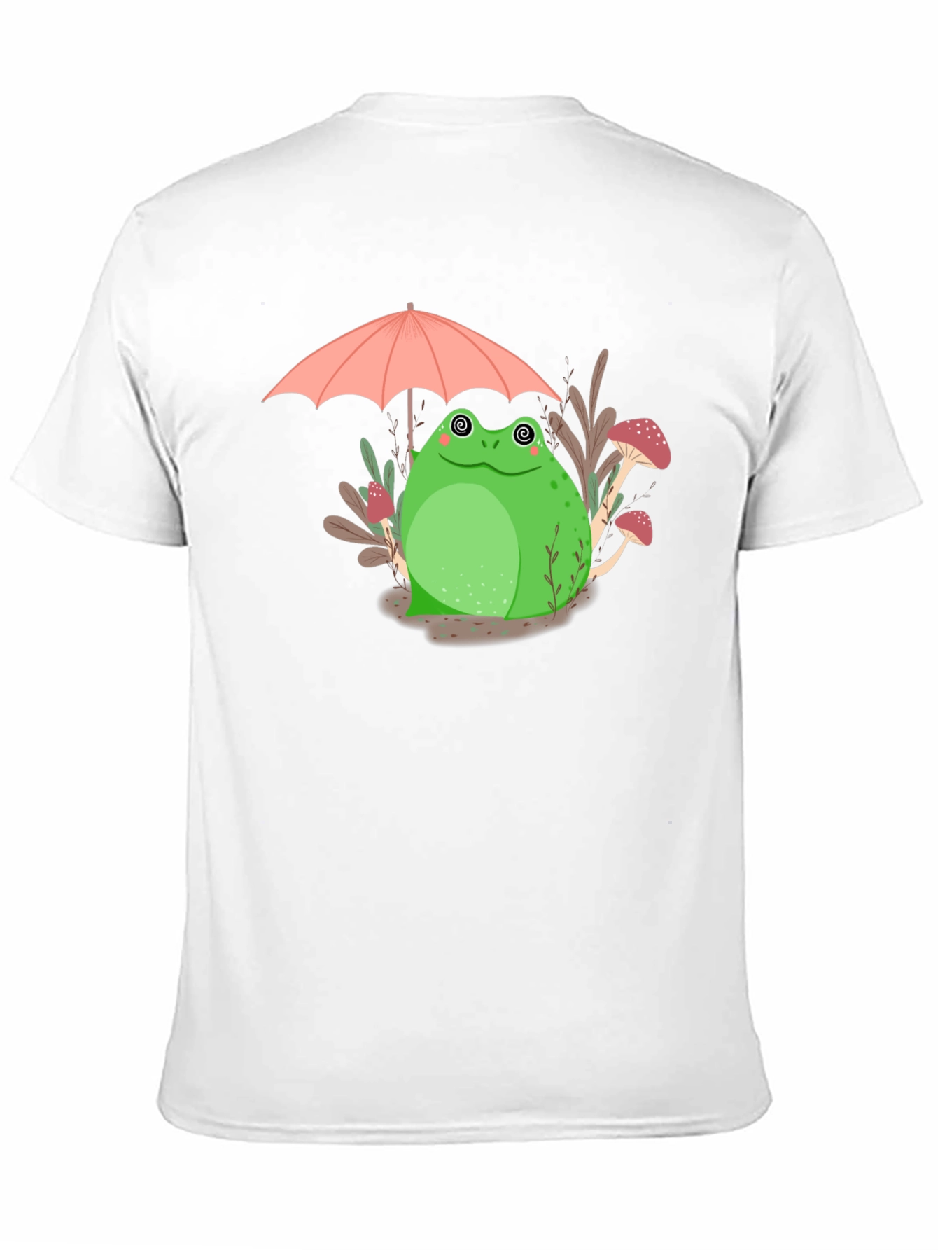 Frog Under Umbrella Graphic Tee