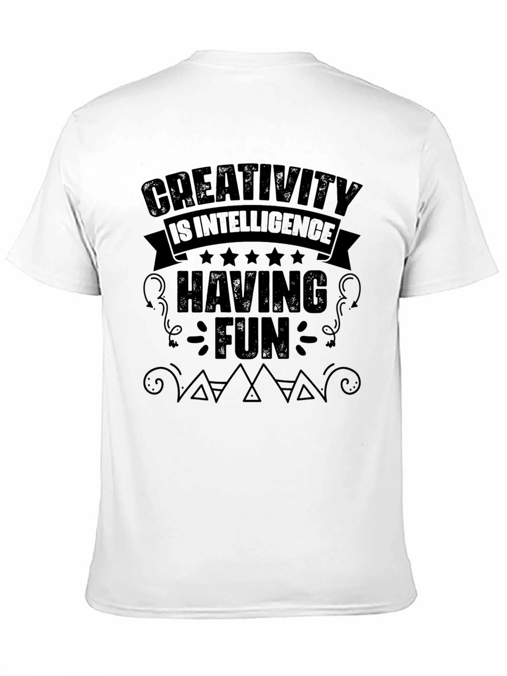 Creativity Intelligence Fun Black T-Shirt