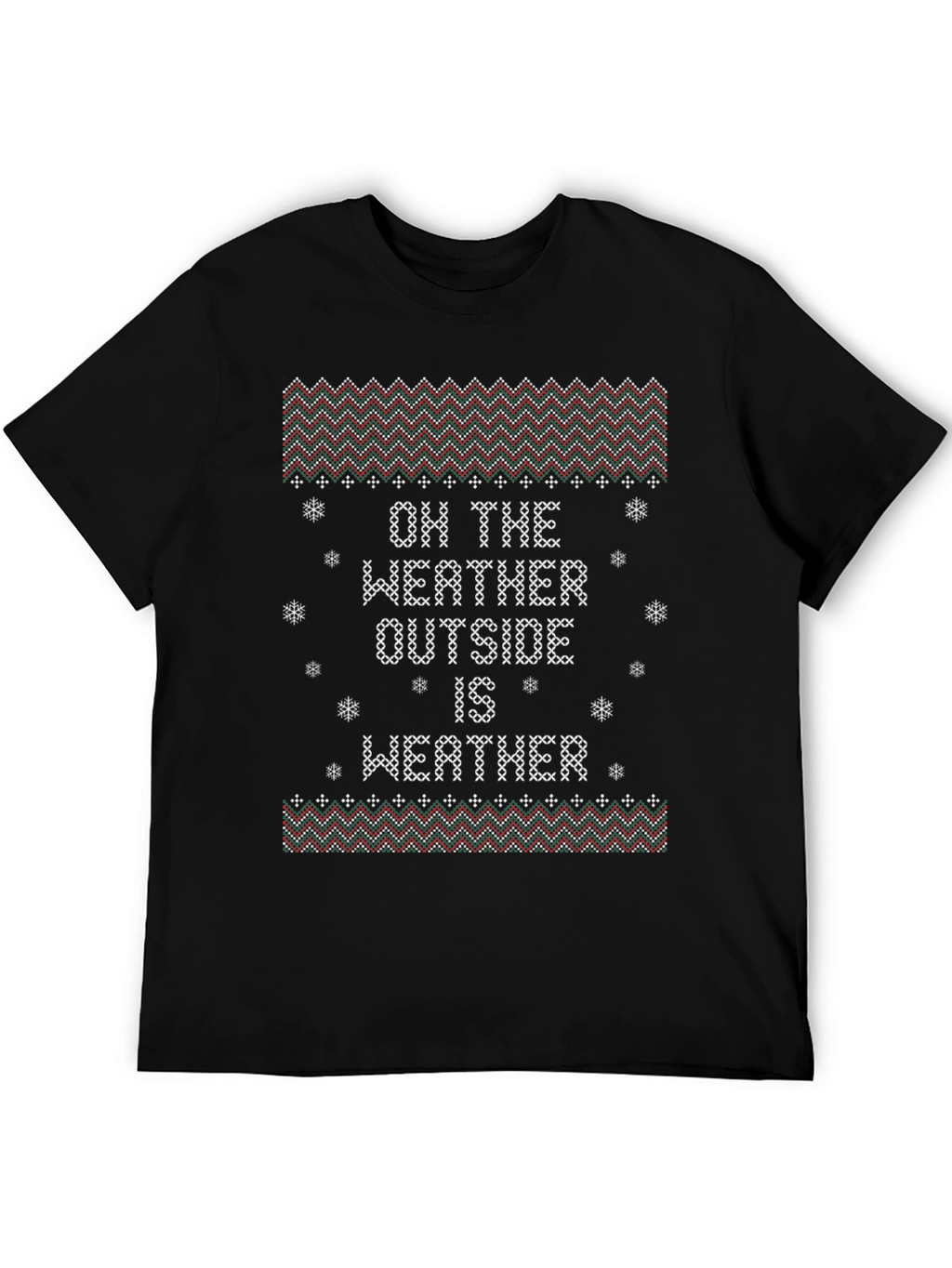 Funny Weather Graphic Novelty T-Shirt
