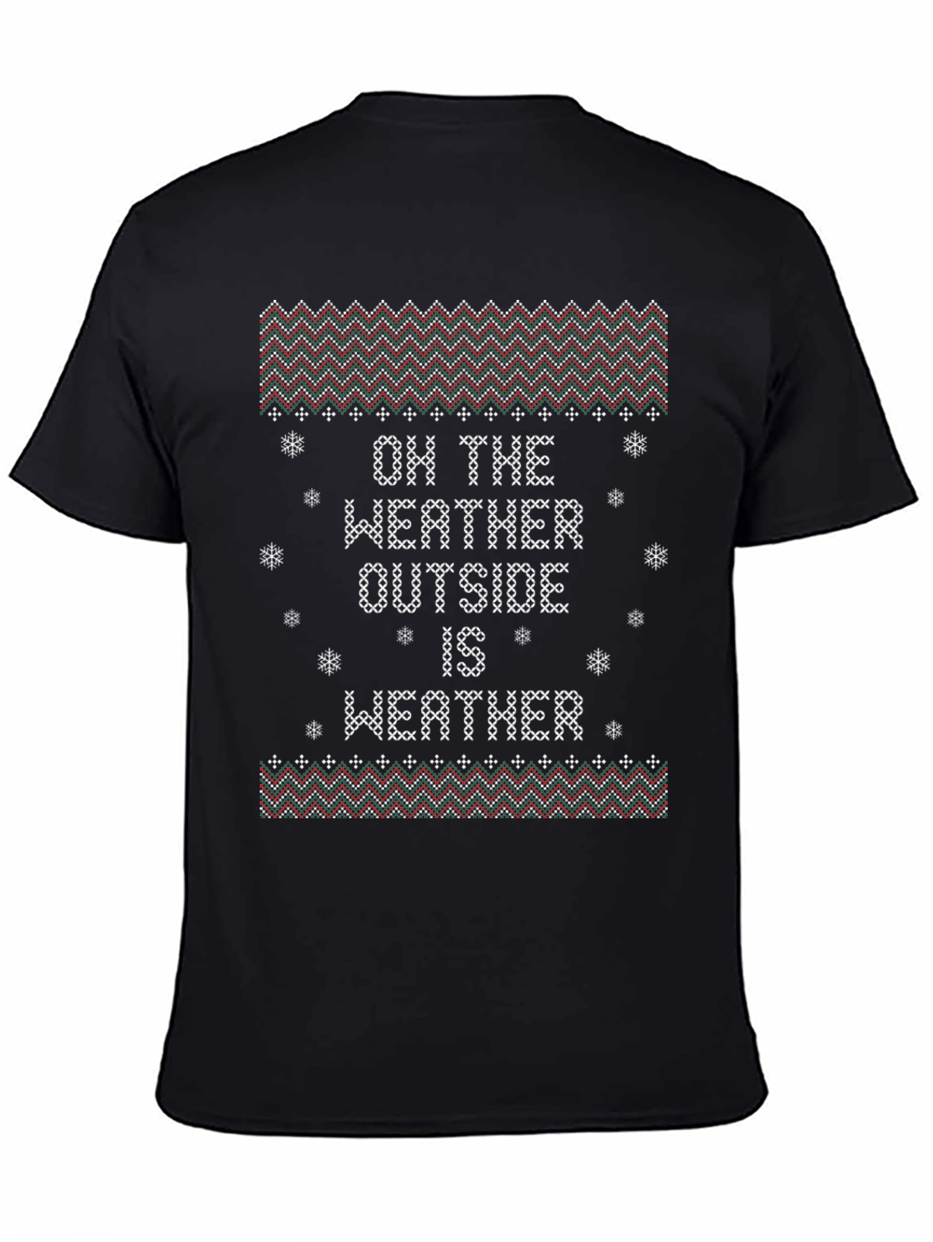 Funny Weather Graphic Novelty T-Shirt