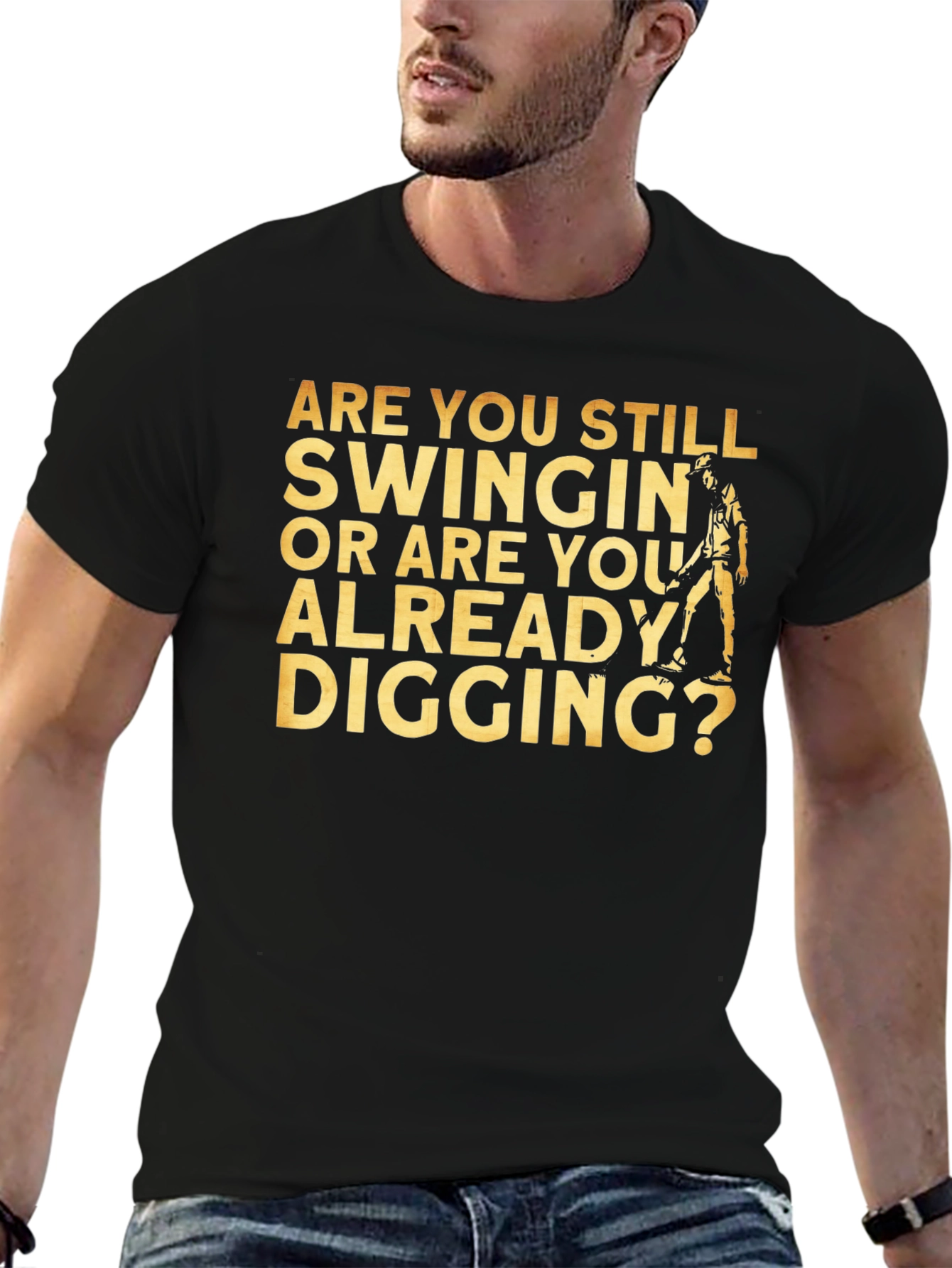 Golfing Humor T-Shirt - Are You Still Swingin?