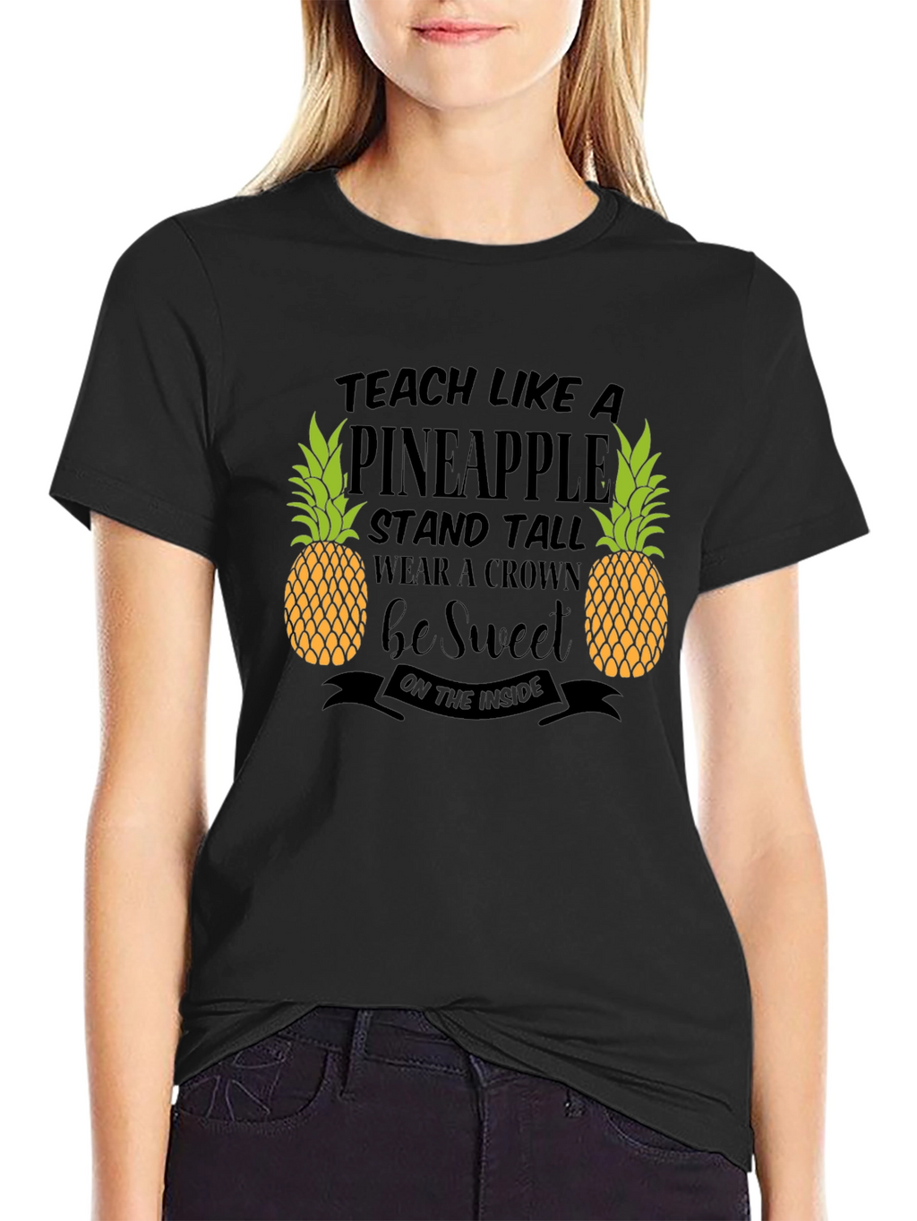 Teach Like A Pineapple Graphic T-Shirt