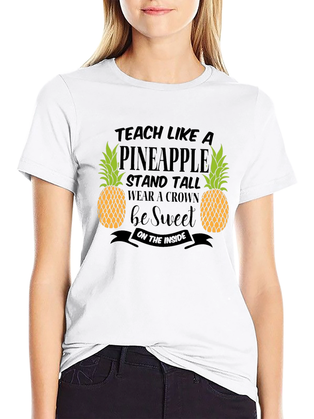 Teach Like A Pineapple Graphic T-Shirt