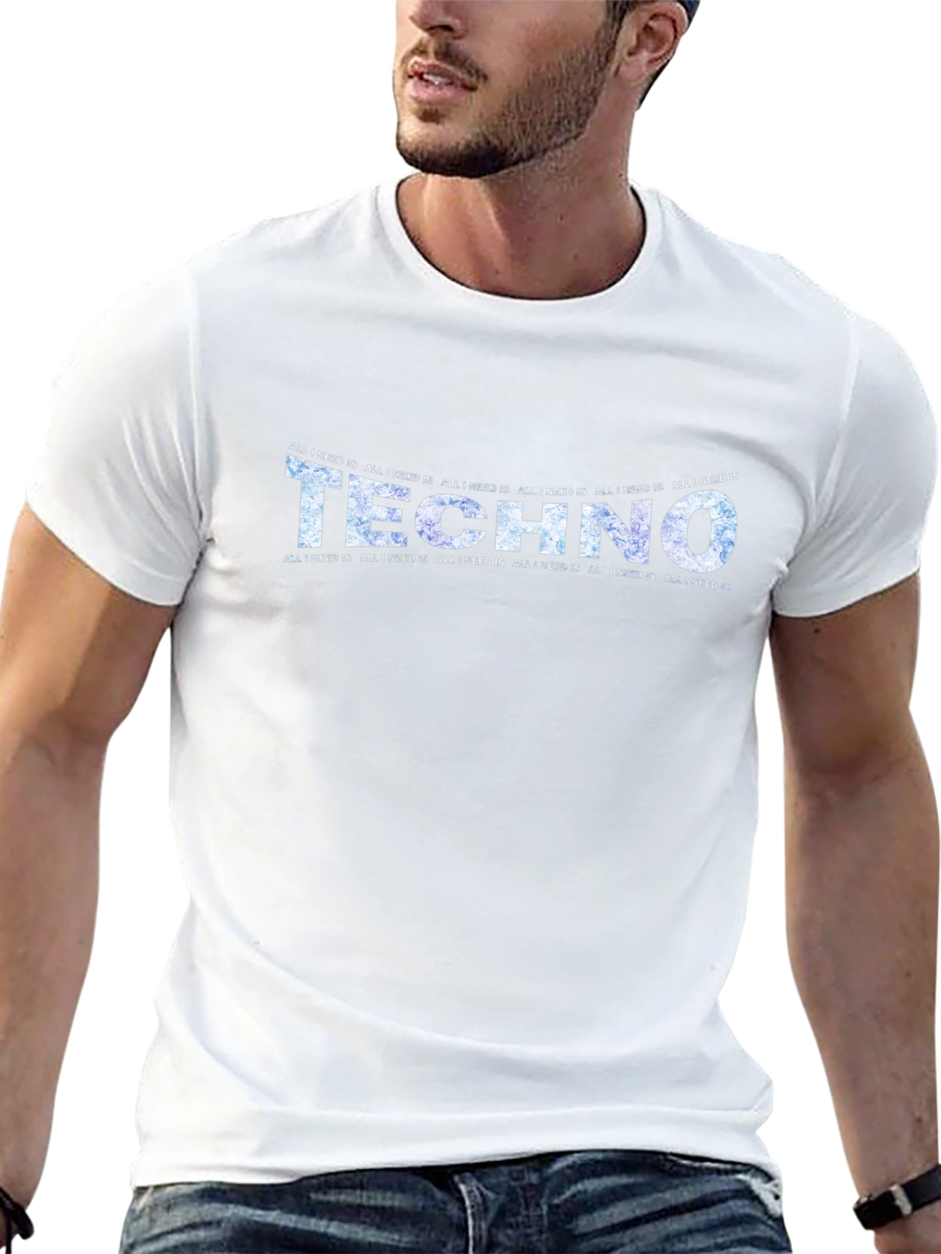Techno Music T-Shirt - All I Need Is