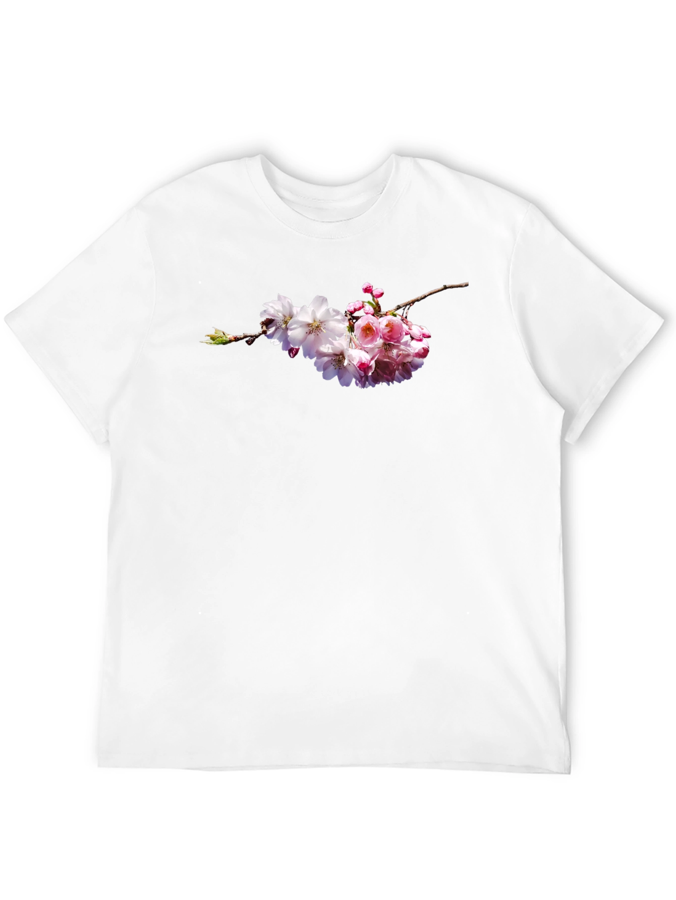 Cherry Blossom Graphic Tee - Black