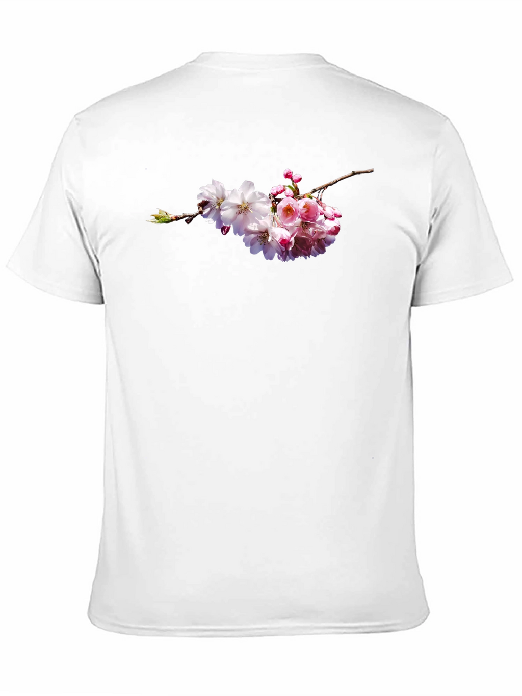 Cherry Blossom Graphic Tee - Black