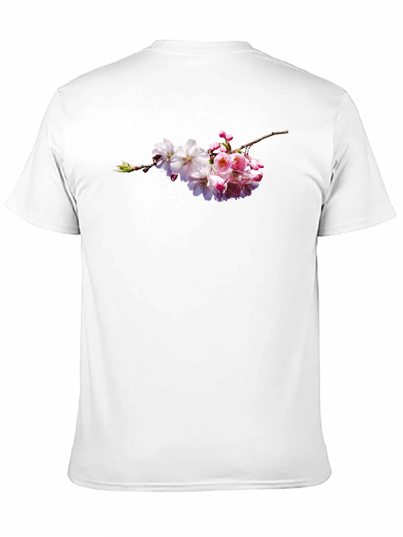 Cherry Blossom Graphic Tee - Black
