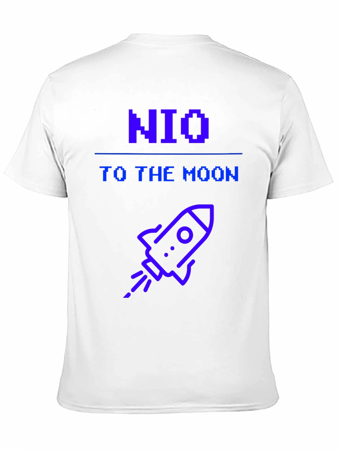 NIO To The Moon T-Shirt Crypto Tee
