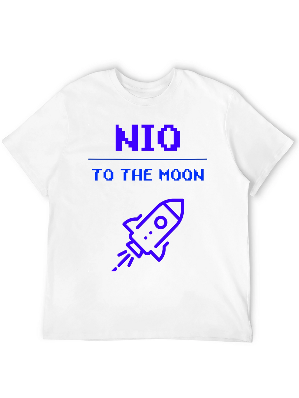 NIO To The Moon T-Shirt Crypto Tee