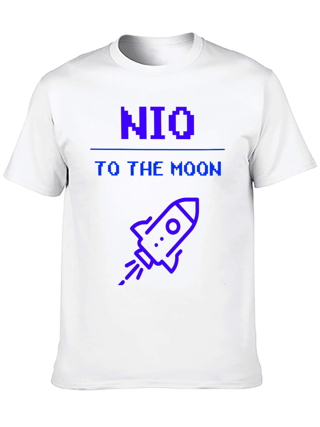 NIO To The Moon T-Shirt Crypto Tee