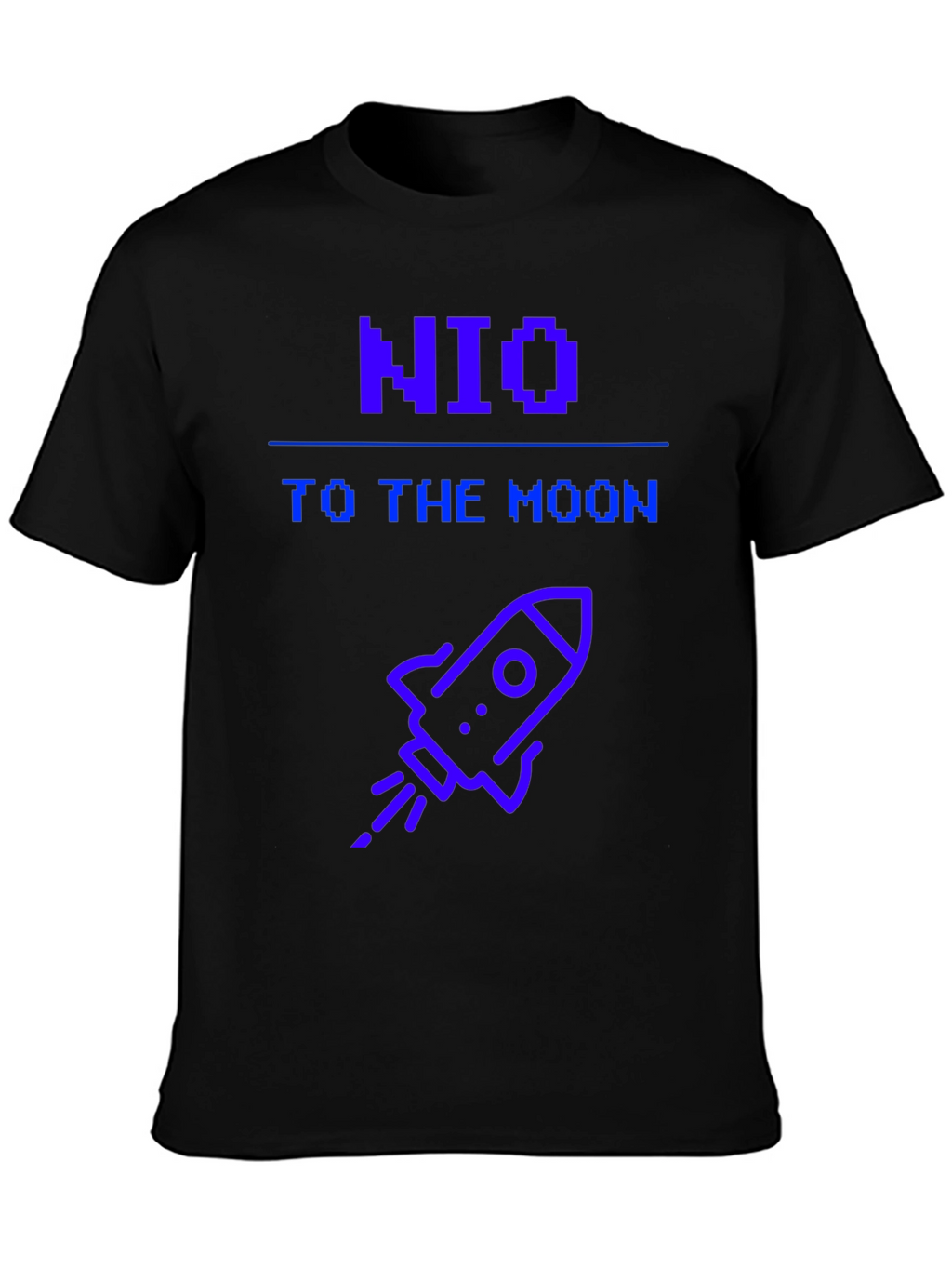 NIO To The Moon T-Shirt Crypto Tee