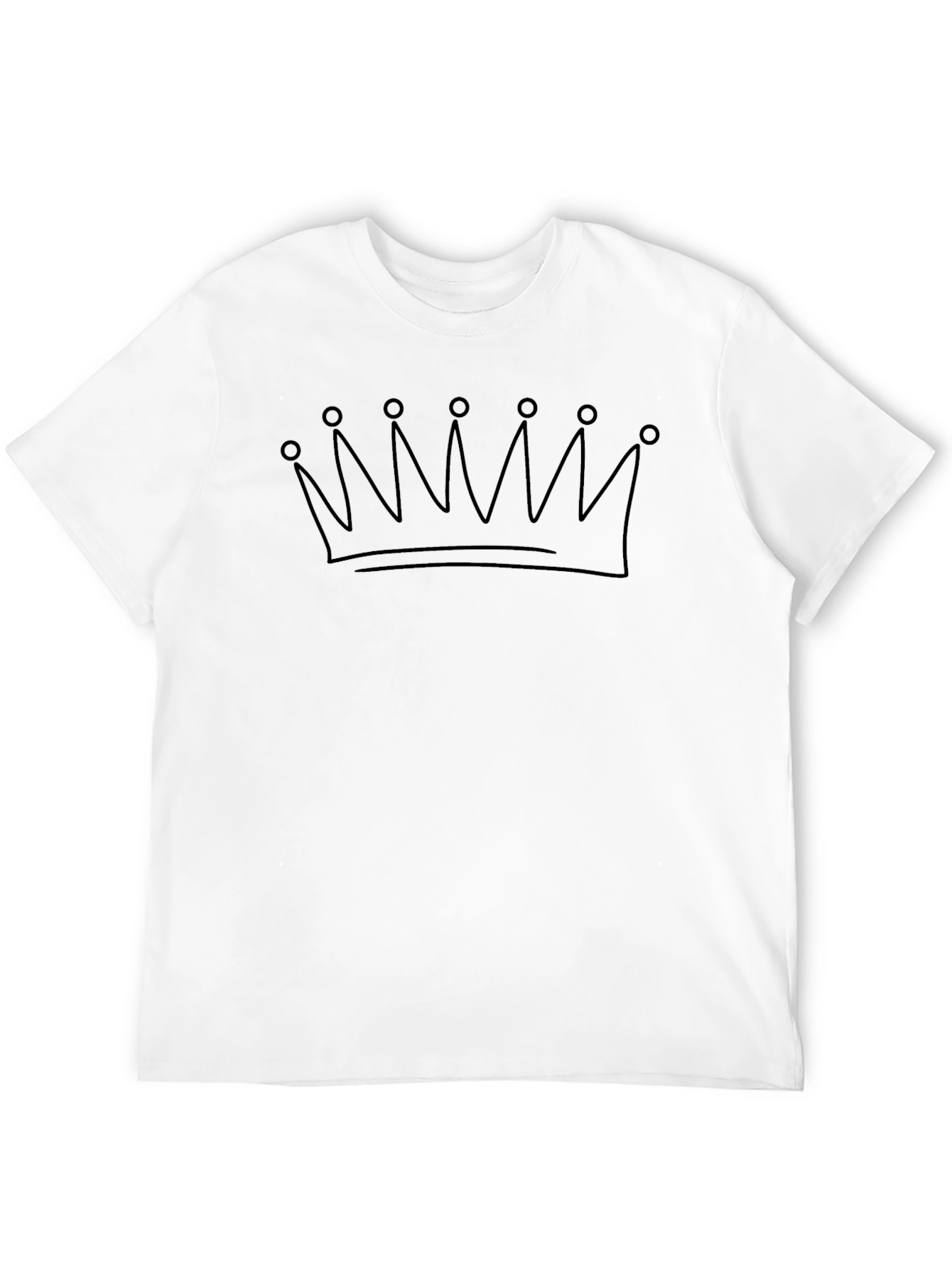 Crown Graphic Tee - Mens Black T-Shirt