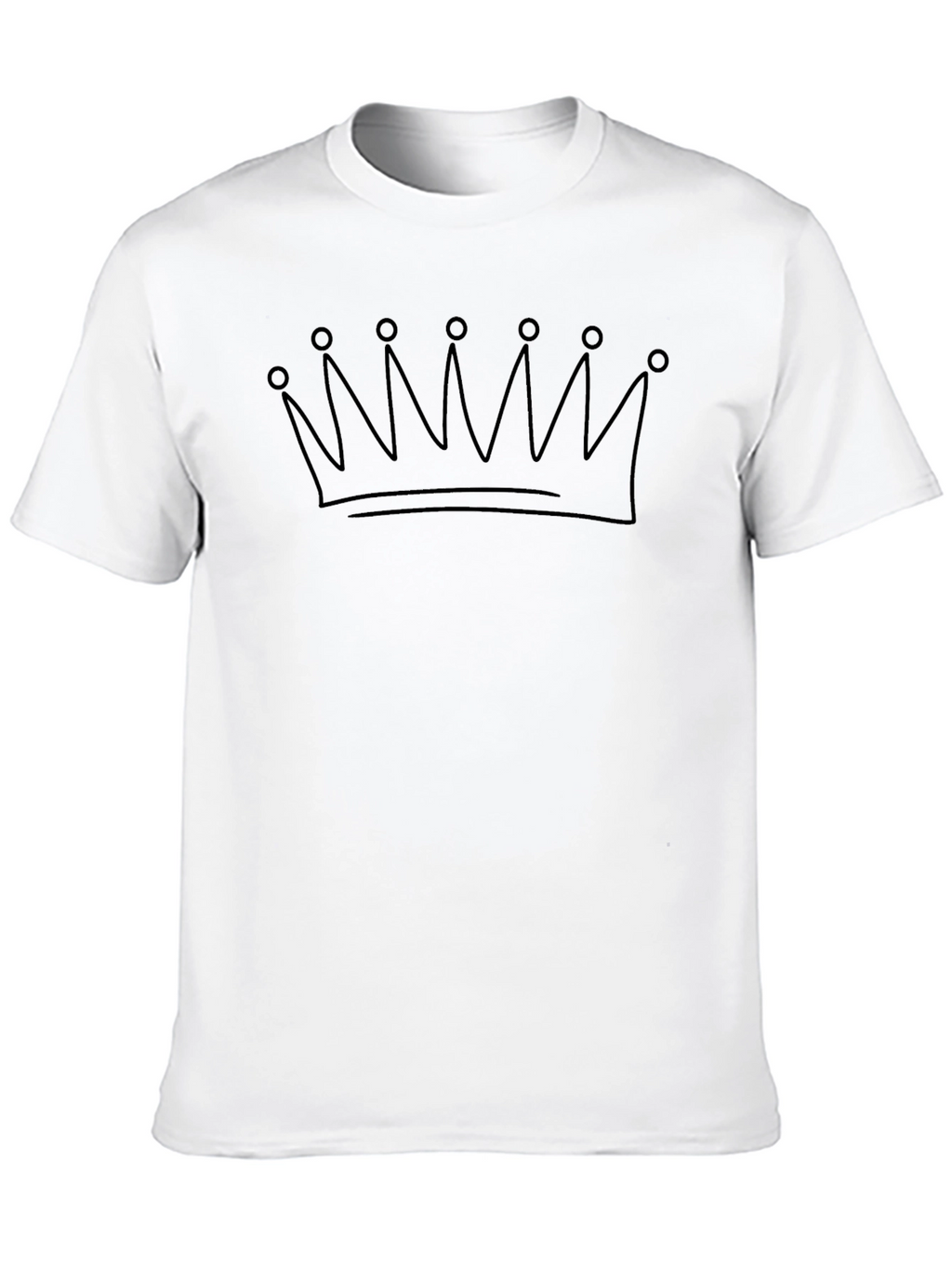 Crown Graphic Tee - Mens Black T-Shirt