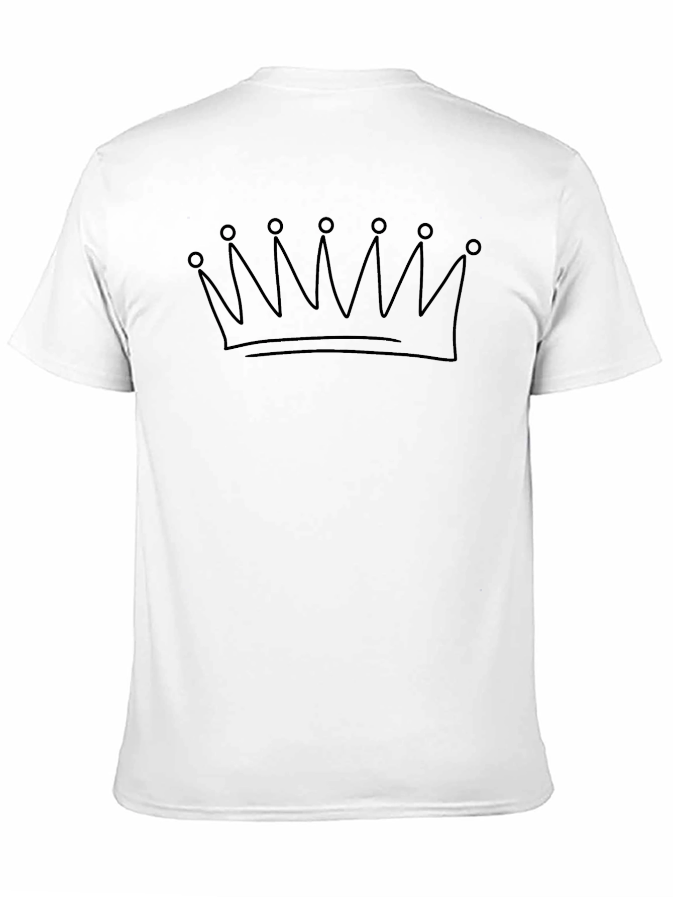 Crown Graphic Tee - Mens Black T-Shirt