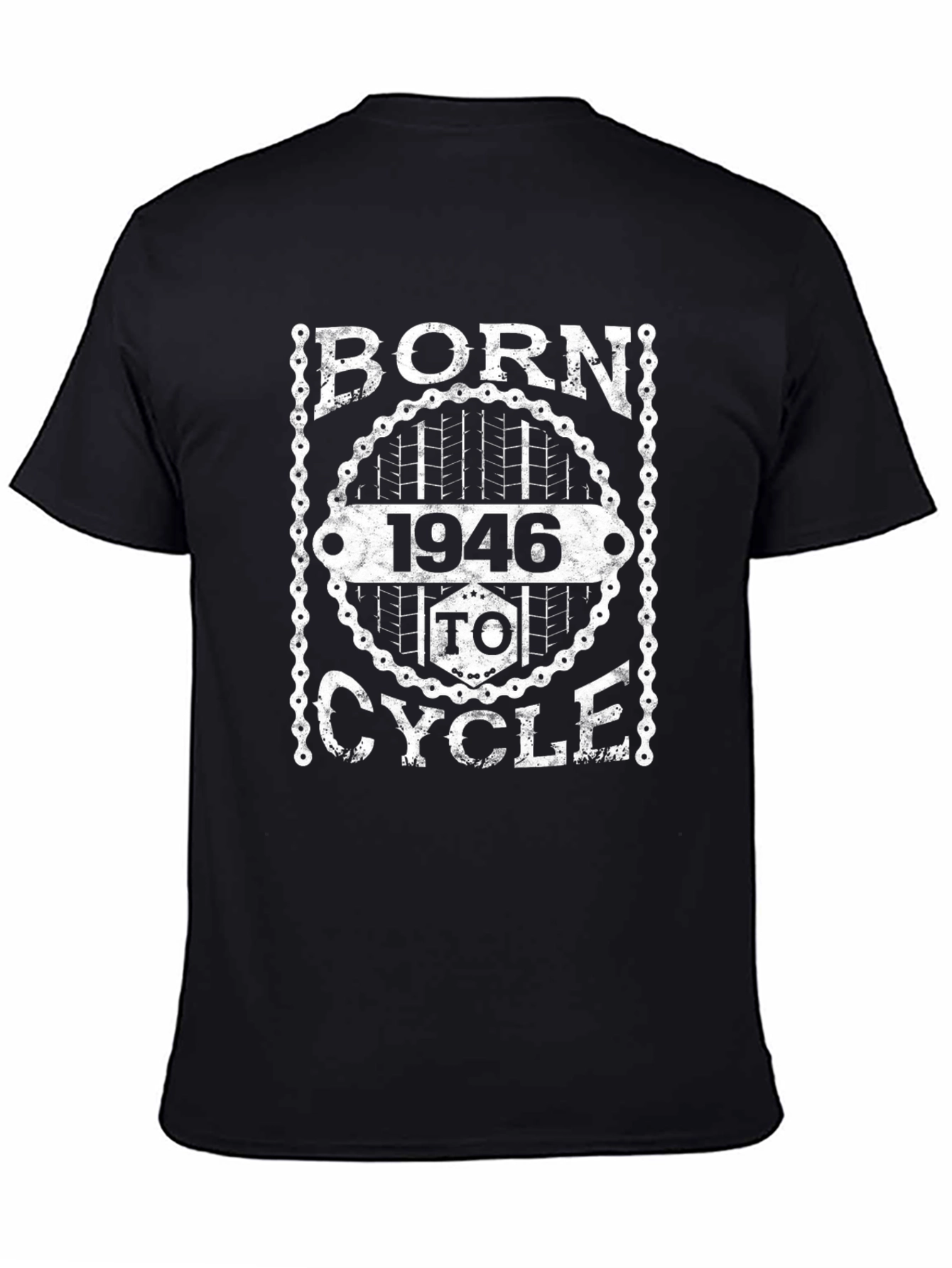 Born 1946 To Cycle T-Shirt - Biker Birthday Tee