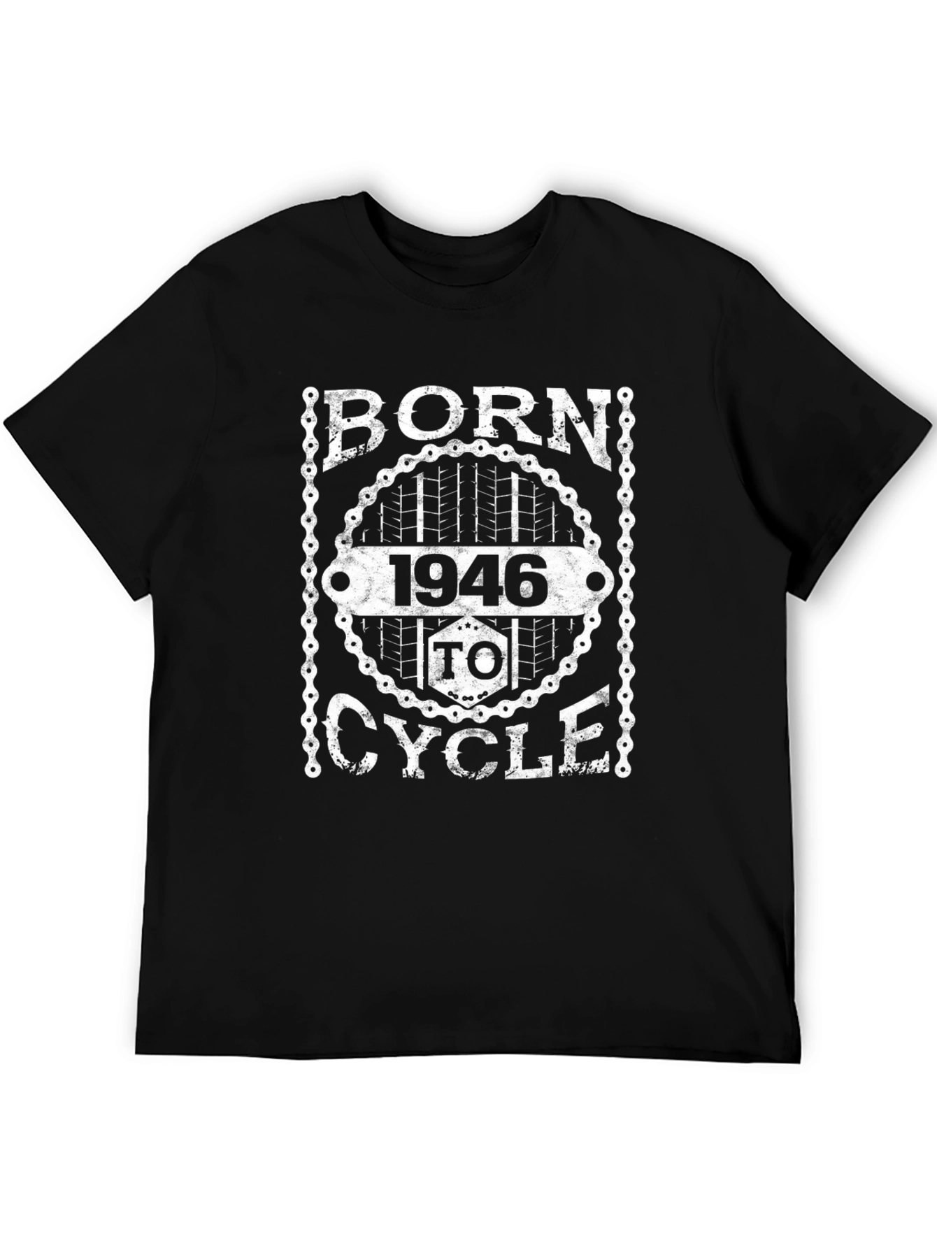 Born 1946 To Cycle T-Shirt - Biker Birthday Tee
