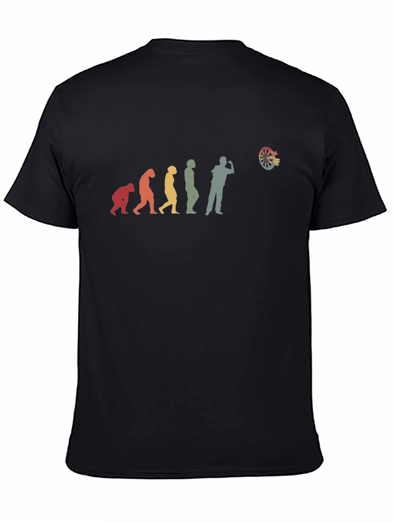 Evolution of Darts T-Shirt - Humorous Gift for Dart Players