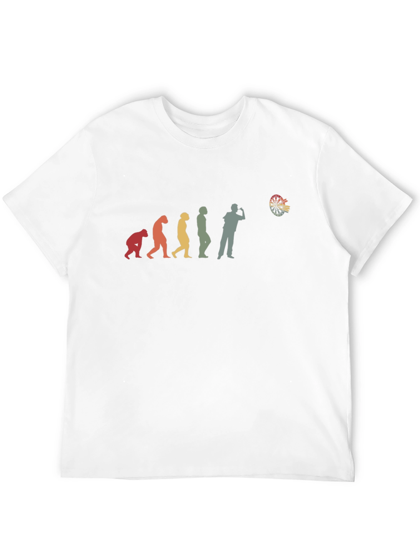 Evolution of Darts T-Shirt - Humorous Gift for Dart Players